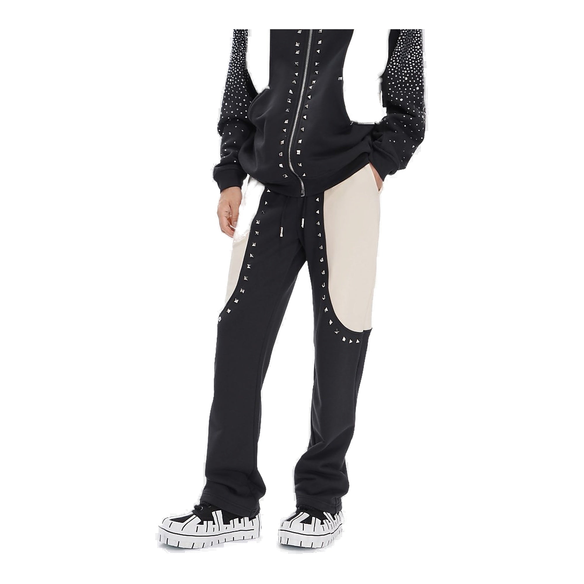 Valabasas Chief Straight Fit Men's Sweatpants - Black