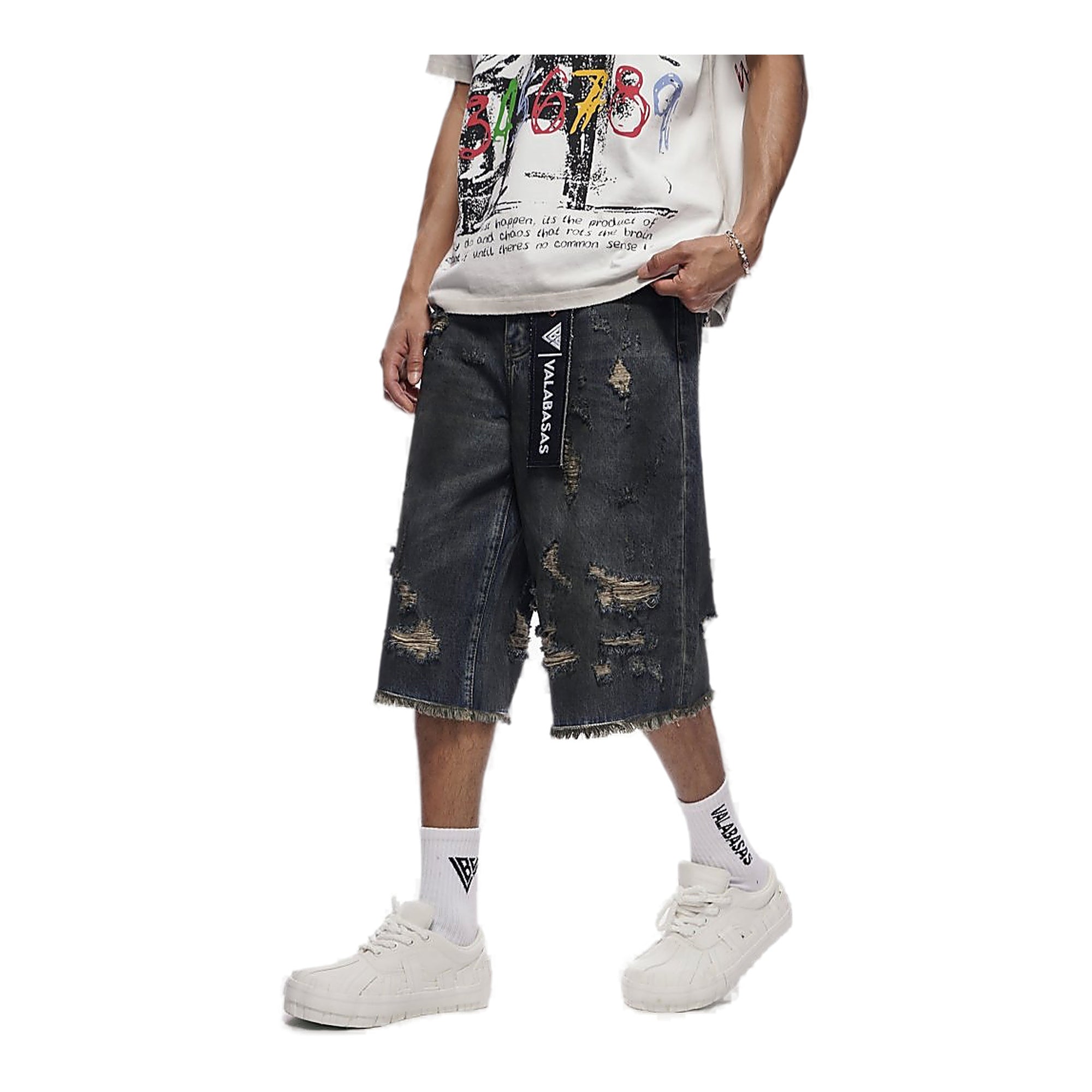 Valabasas Frayed Shorts - Raw Hem
