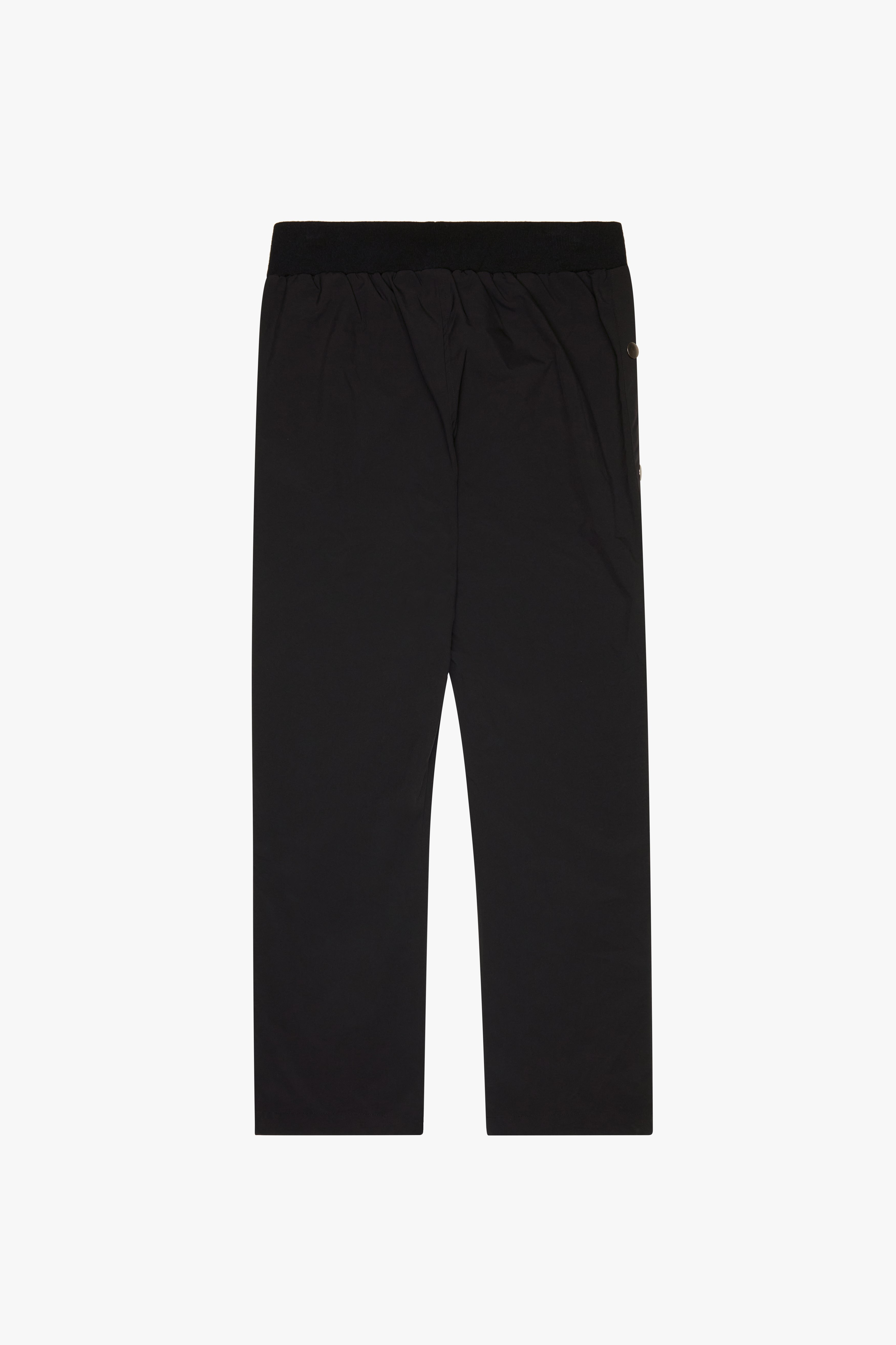 Silnt Chptrs Snap Track Pants - Straight-Leg Black