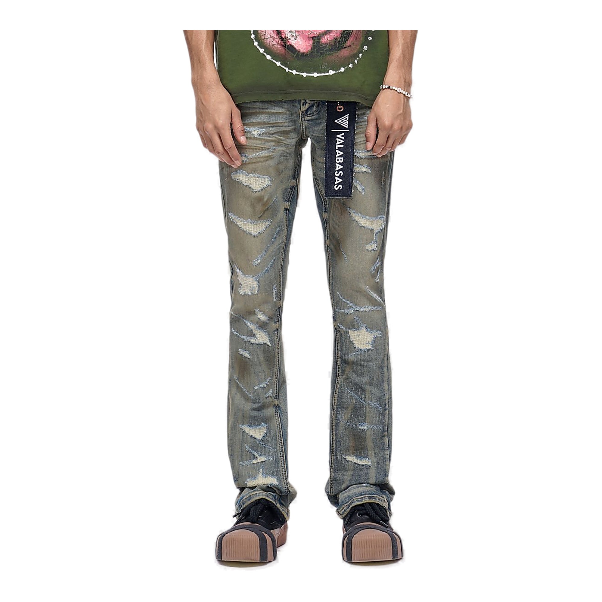 Valabasas Trance Jeans - Distressed