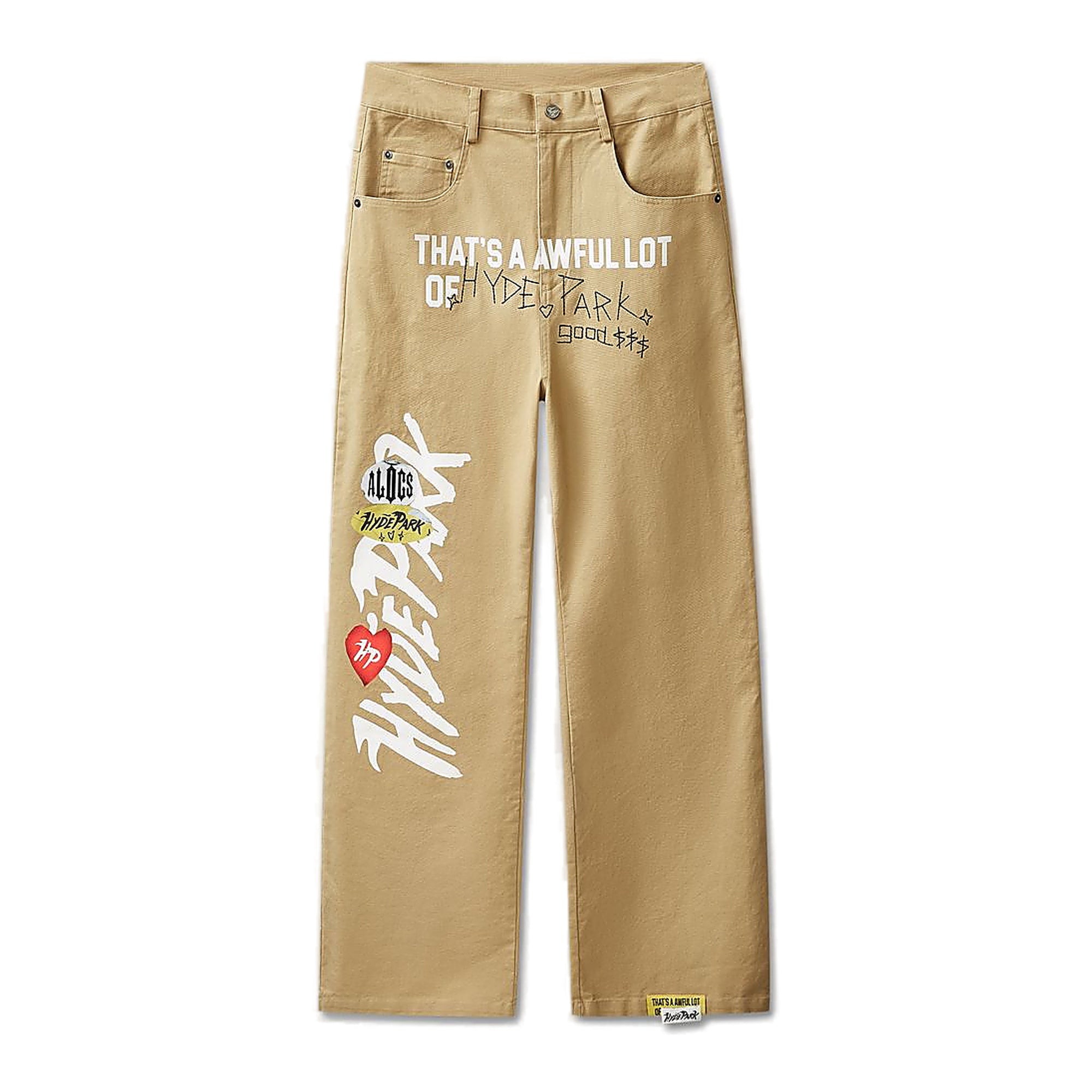 Hyde Park Graphic Pants - Bold Print