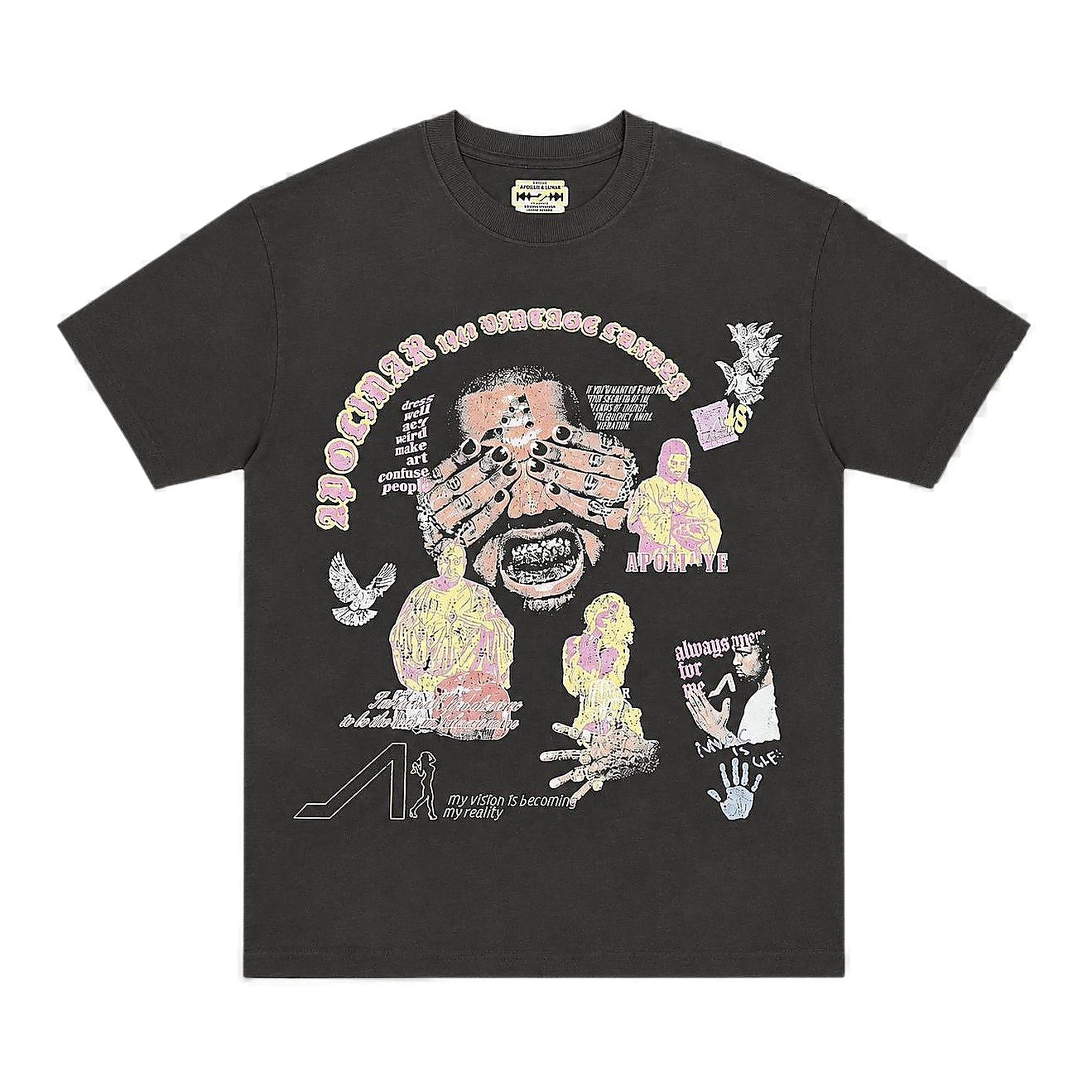 Apolinar Statement T-Shirt - Graphic Black