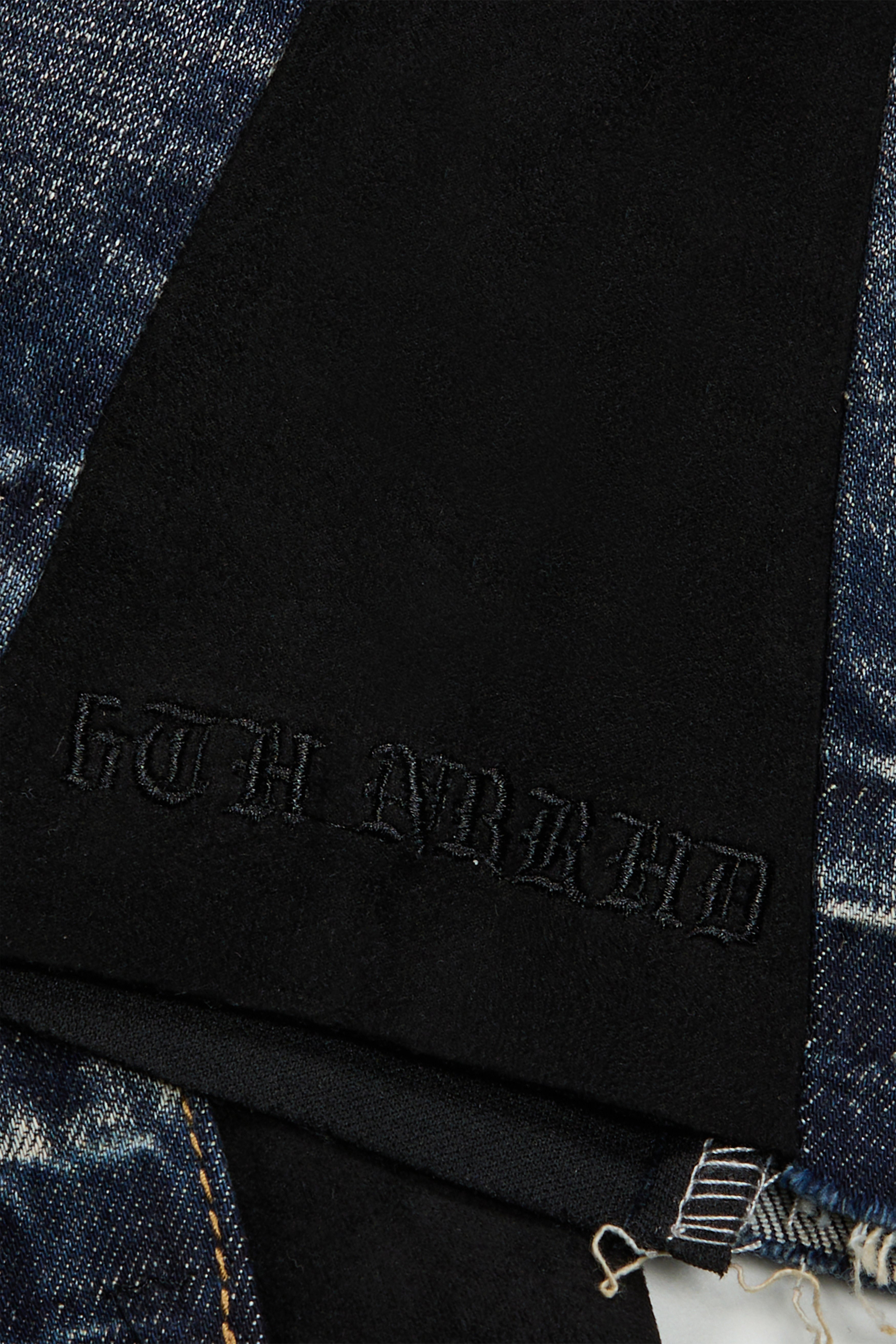 6Th Nbrhd Yeehaw Men's Jeans - Distressed Wash