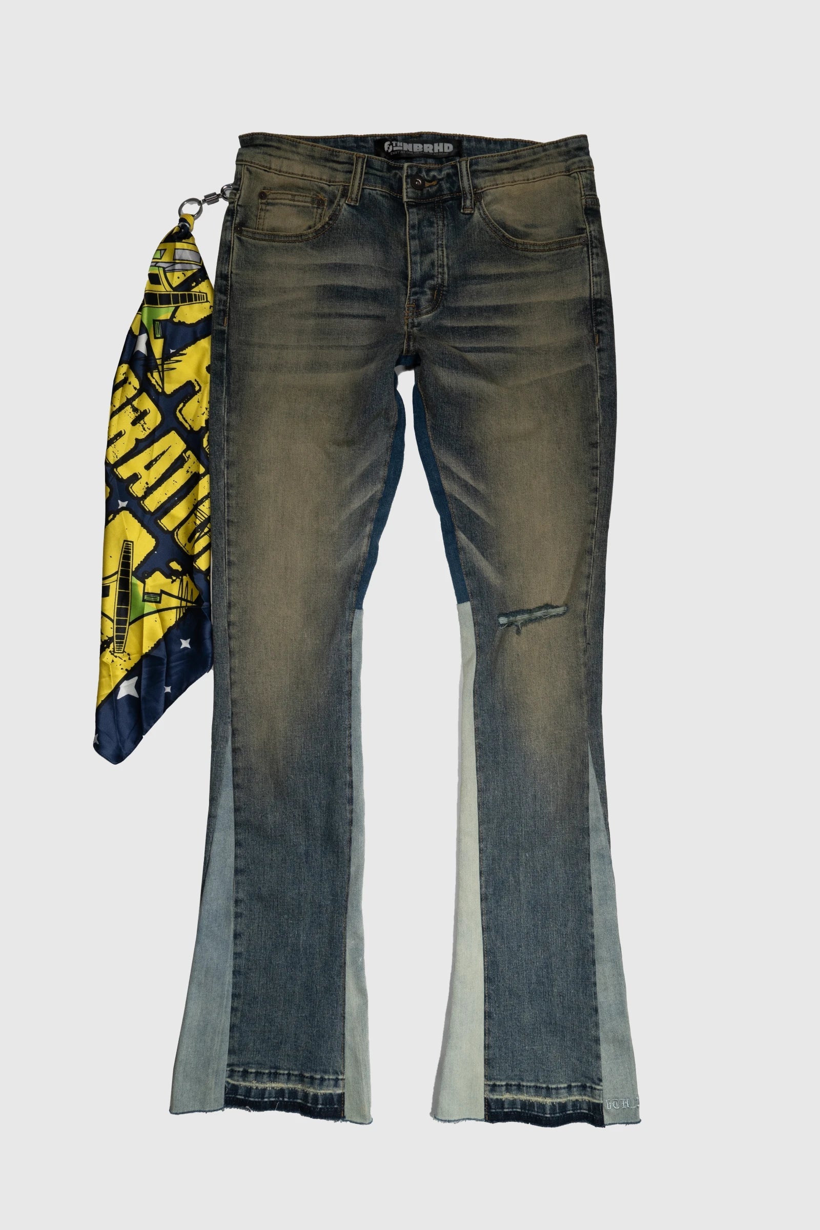 6Th Nbrhd Wolf River Men's Jeans - Faded
