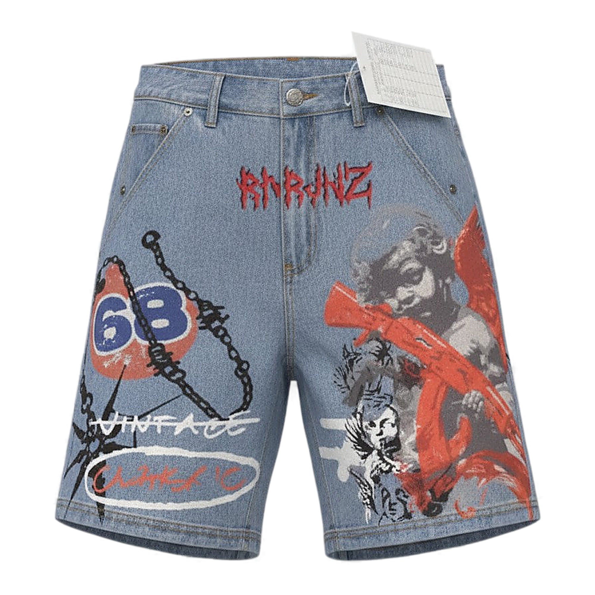 Armor Jeans Street Art Shorts - Graphic