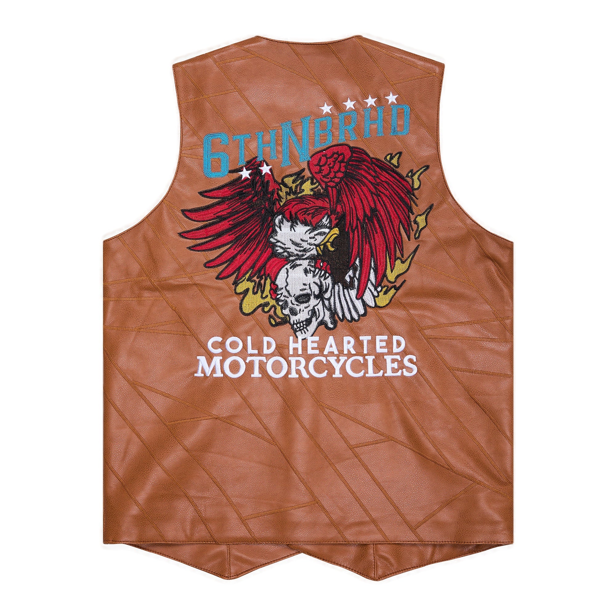 6Th Nbrhd Harley Men's Vest - Brown
