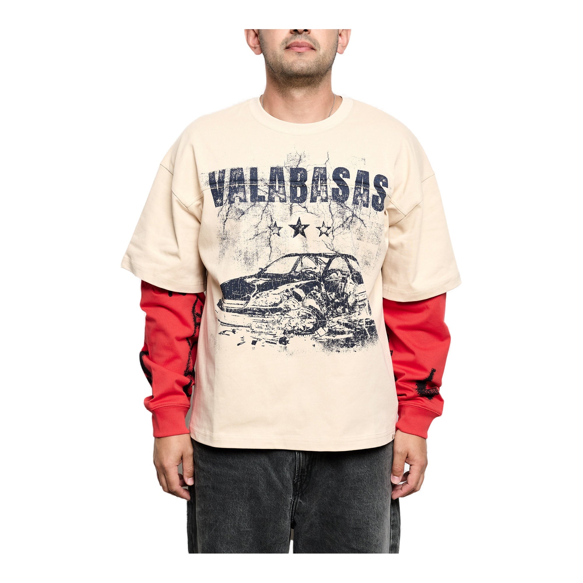 Valabasas Marvel Men's T-Shirt - Beige