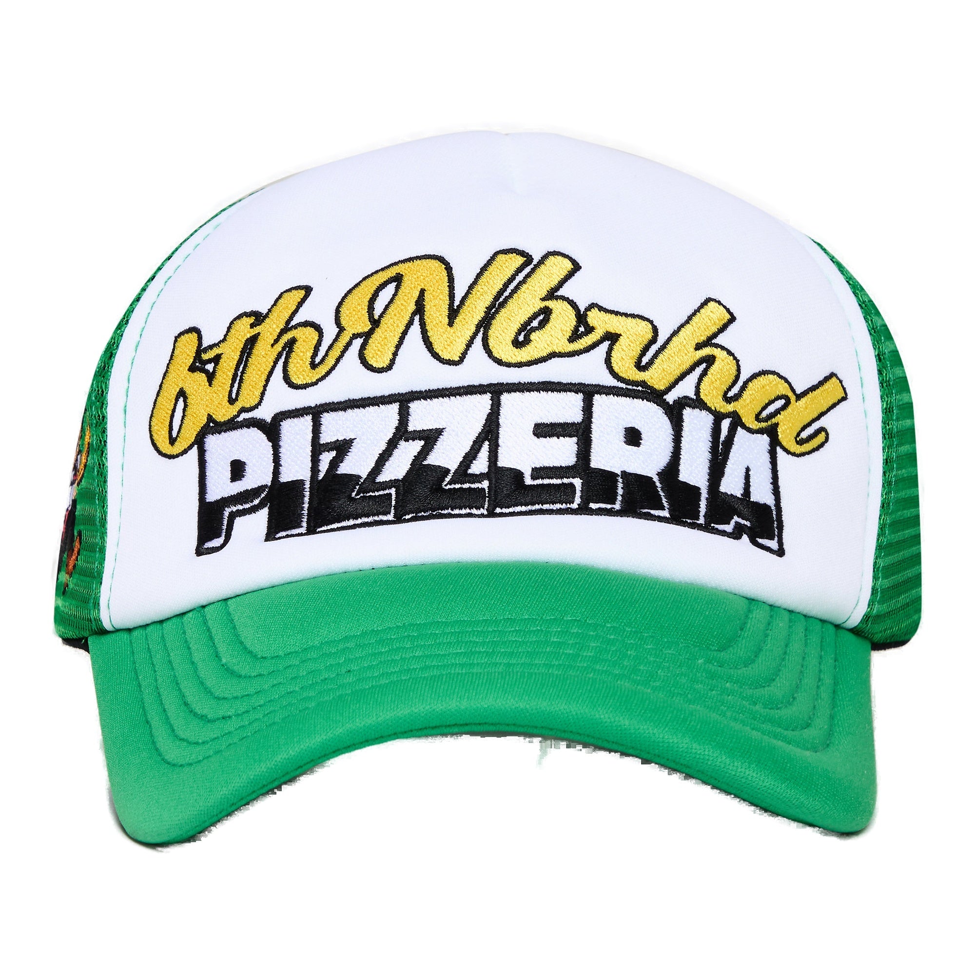 6Th Nbrhd Tomatos Trucker Hat - Green