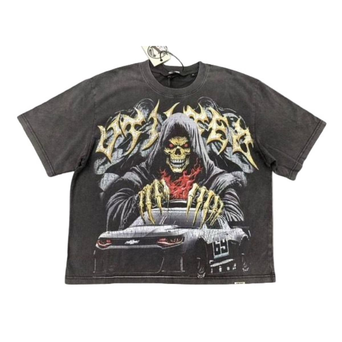 Vtilited "Death" T-Shirt - Black