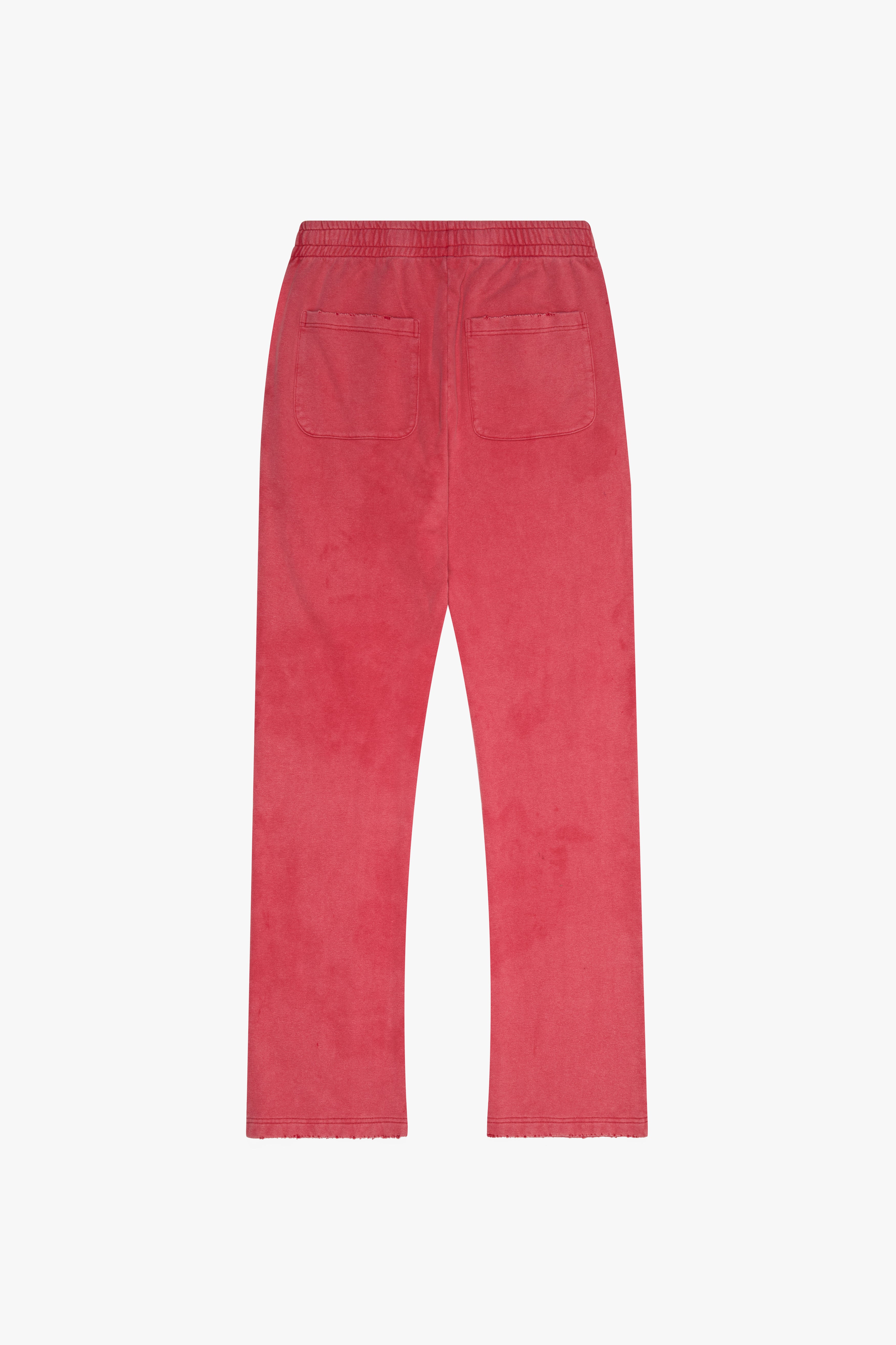 6Th Nbrhd Cutout Men's Sweatpants - Red