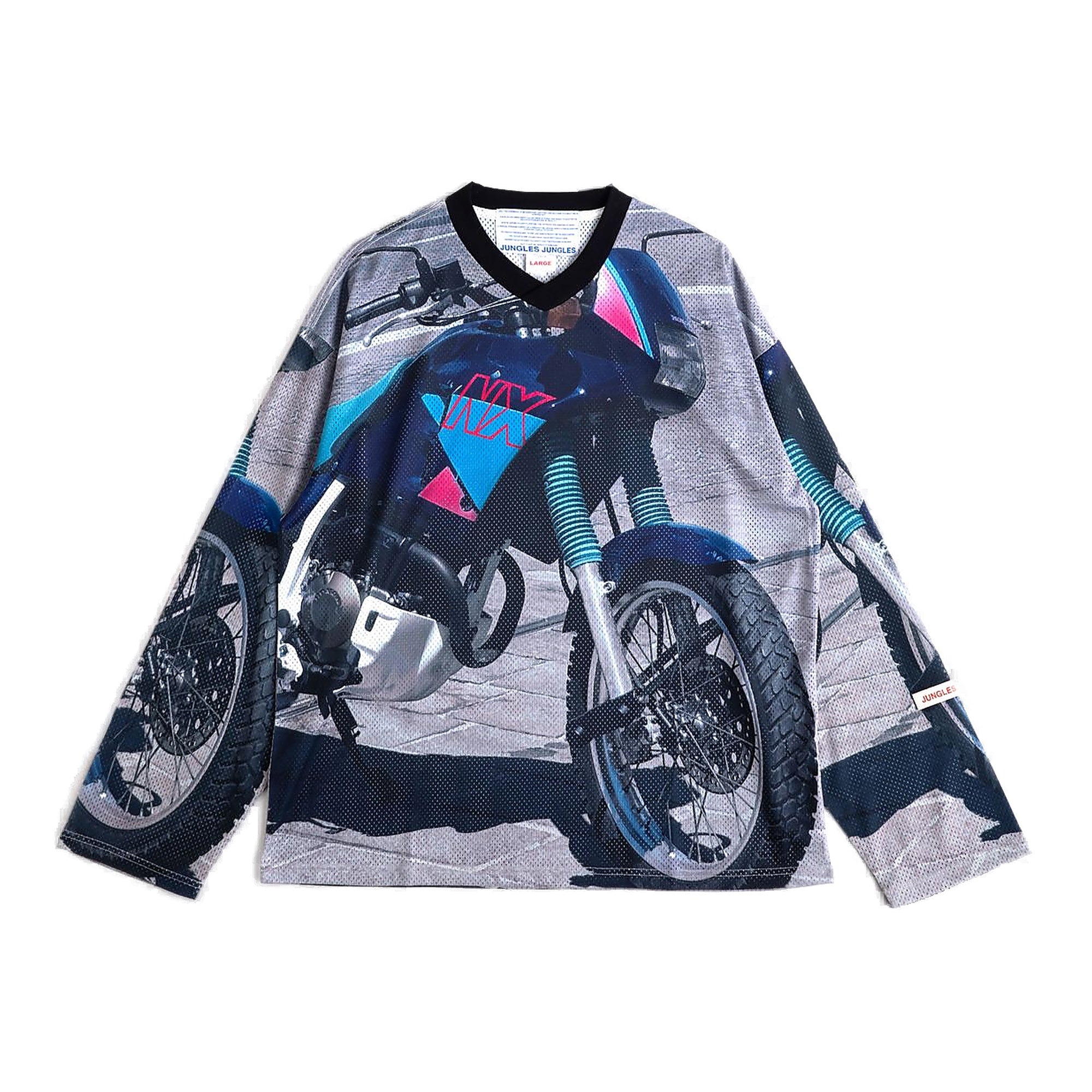 Jungle Marsielle Moto Jersey - Gray