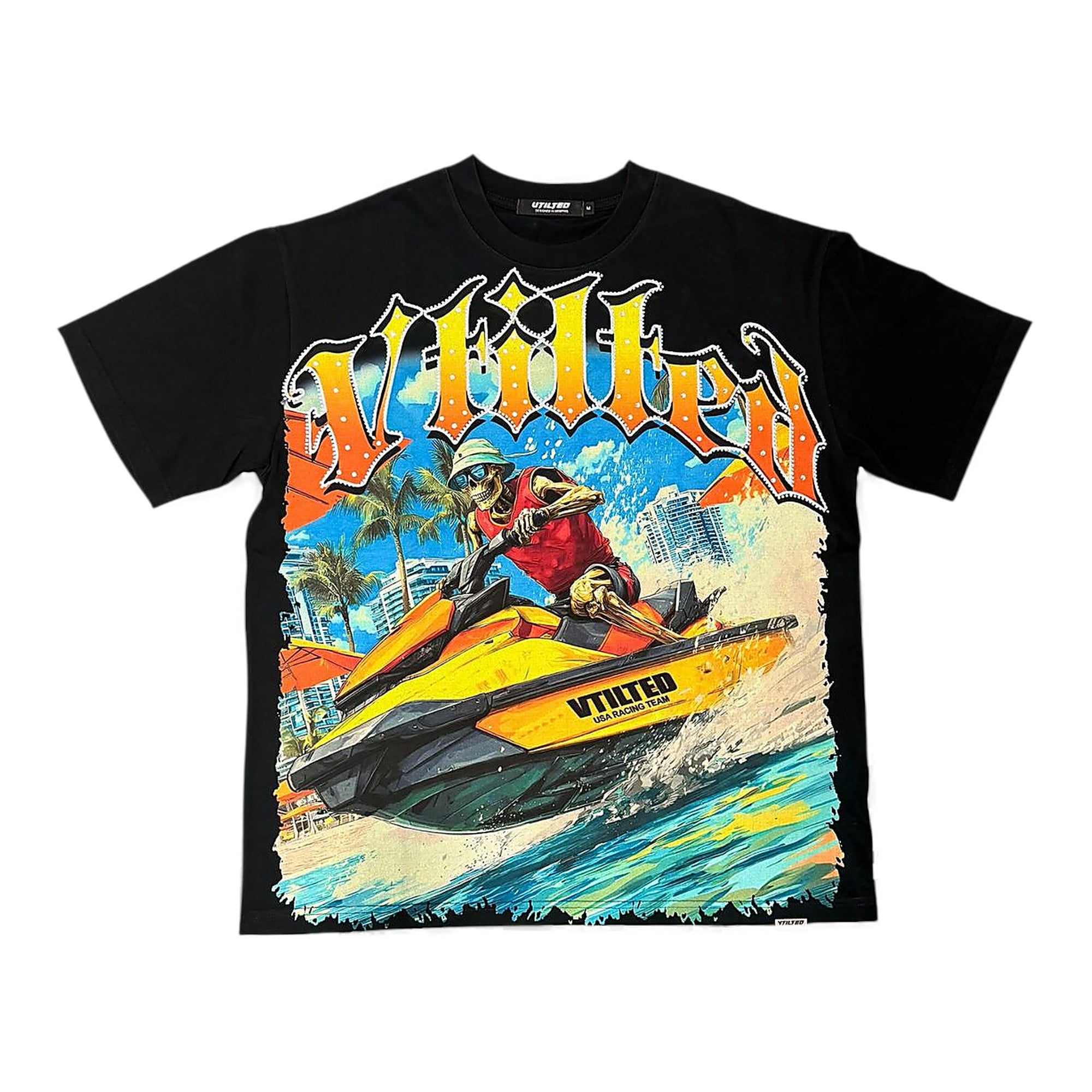 Vtilited Jetski T-Shirt - Graphic Jetblk