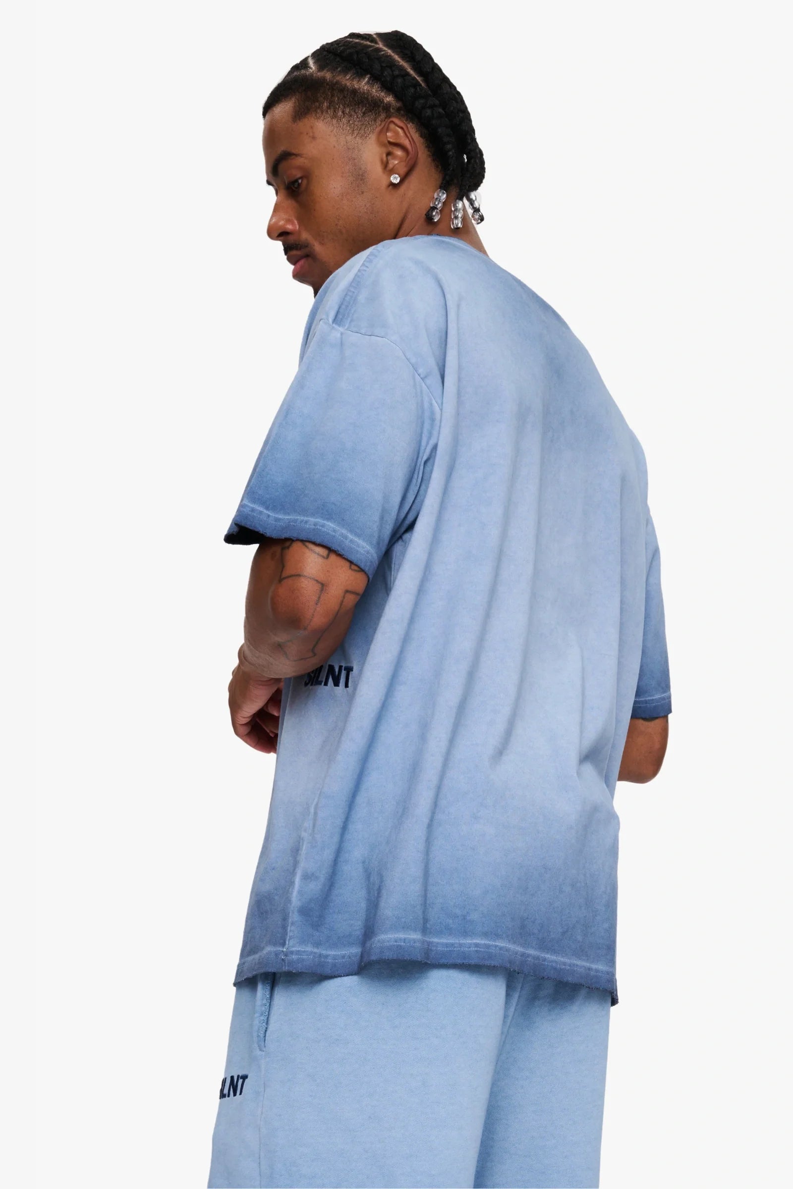 Silnt Chptrs Indigo Tee - Boxy Fit