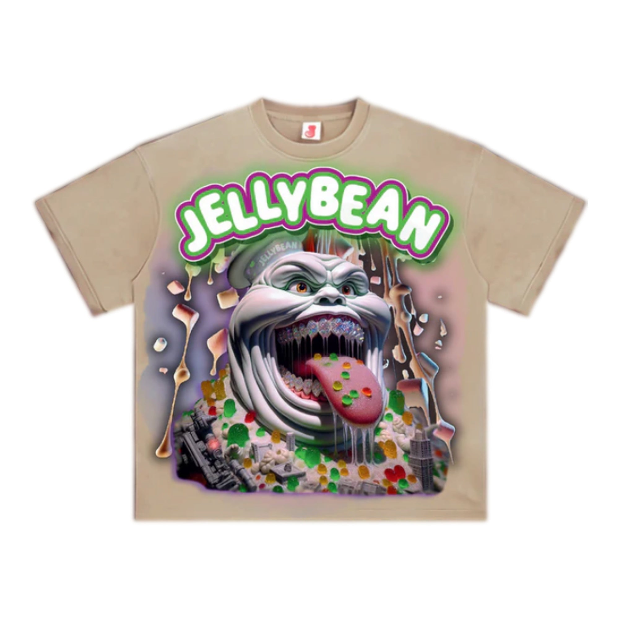 Marshmallow Jelly Bean Graphic T-Shirt