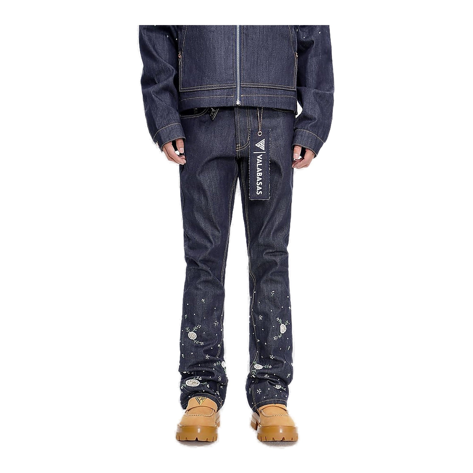Valabasas Dandelion Denim Stacked Jean - Dark Wash