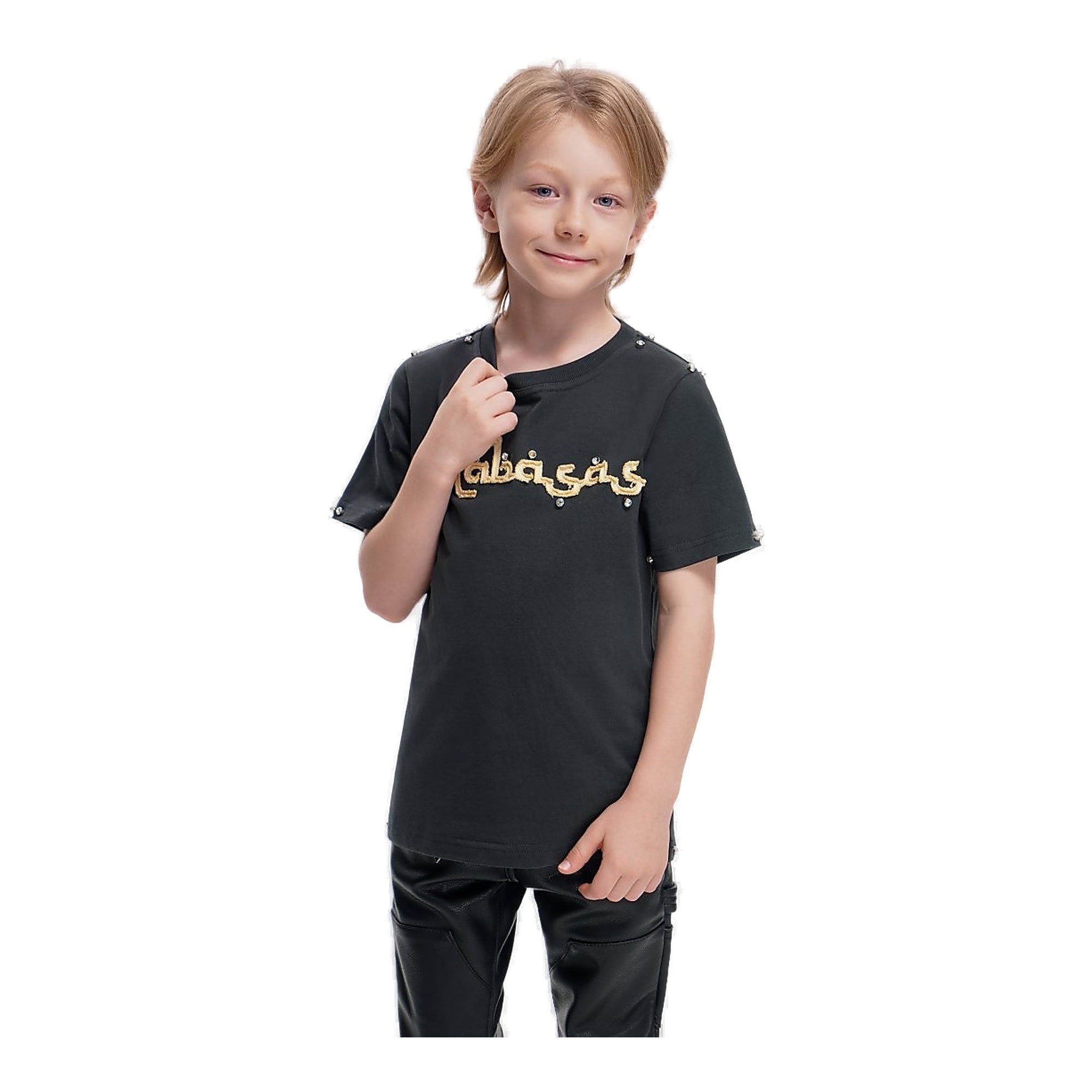 Valabasas Standard Kids T-Shirt - Black
