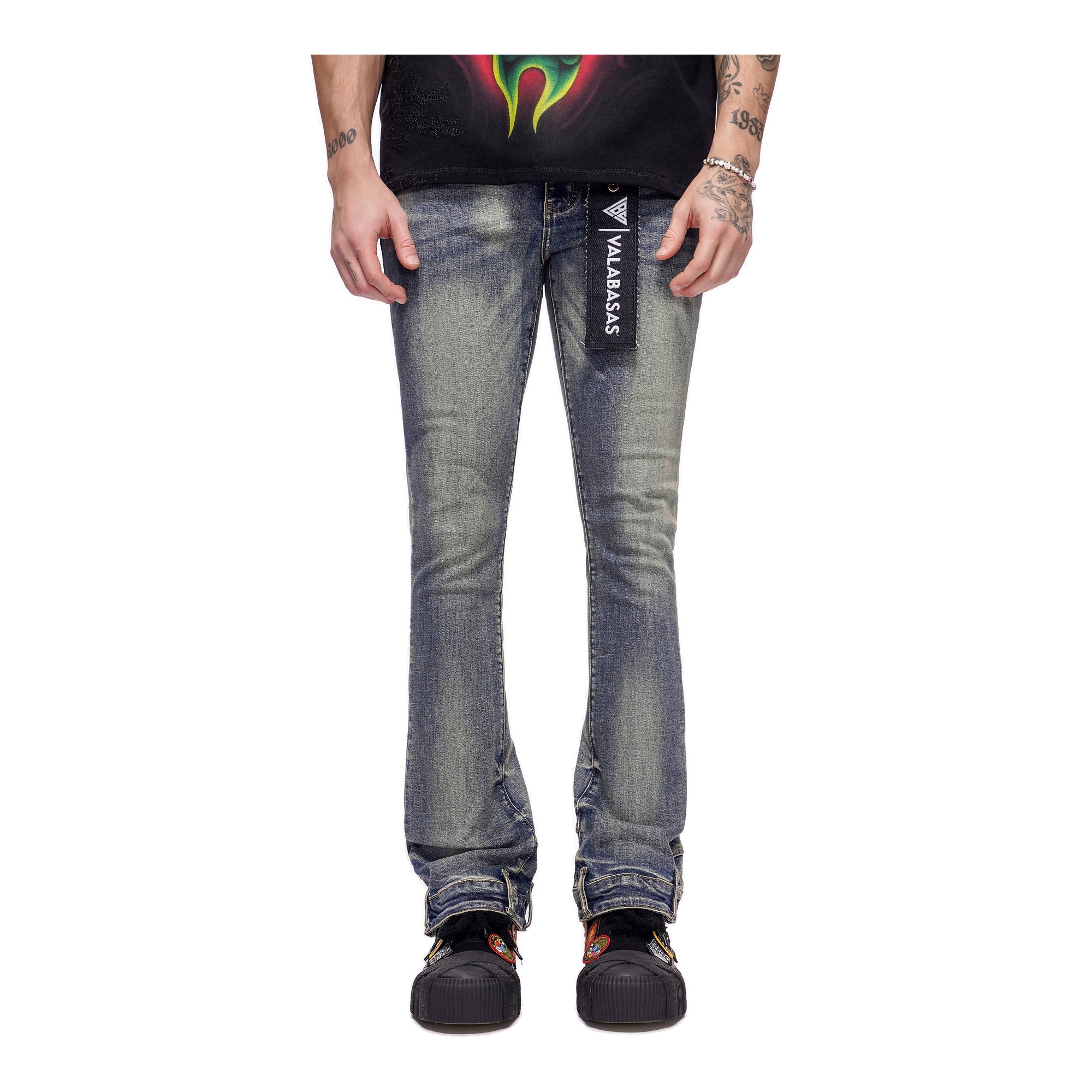 Valabasas Stone Jeans - Stacked