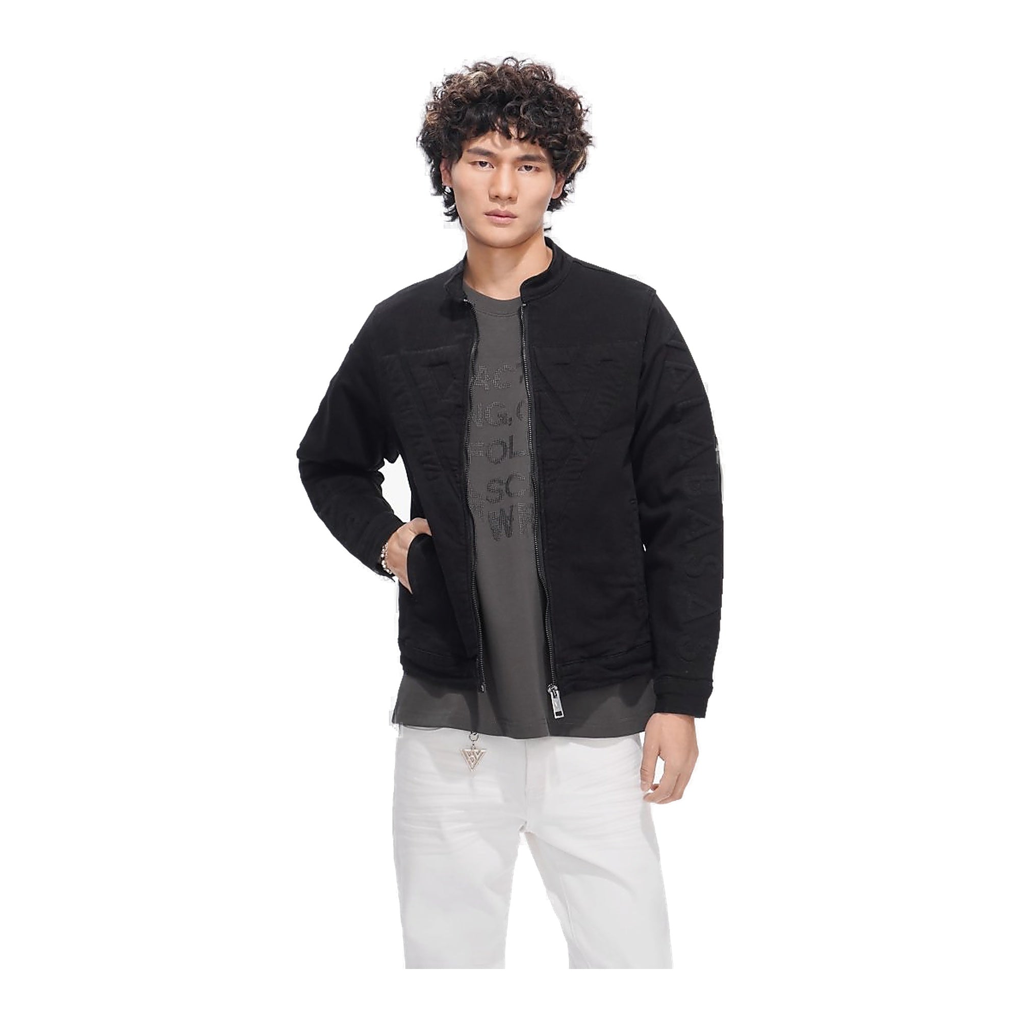 Valabasas Harley Jet Black Denim Jacket - Black Denim