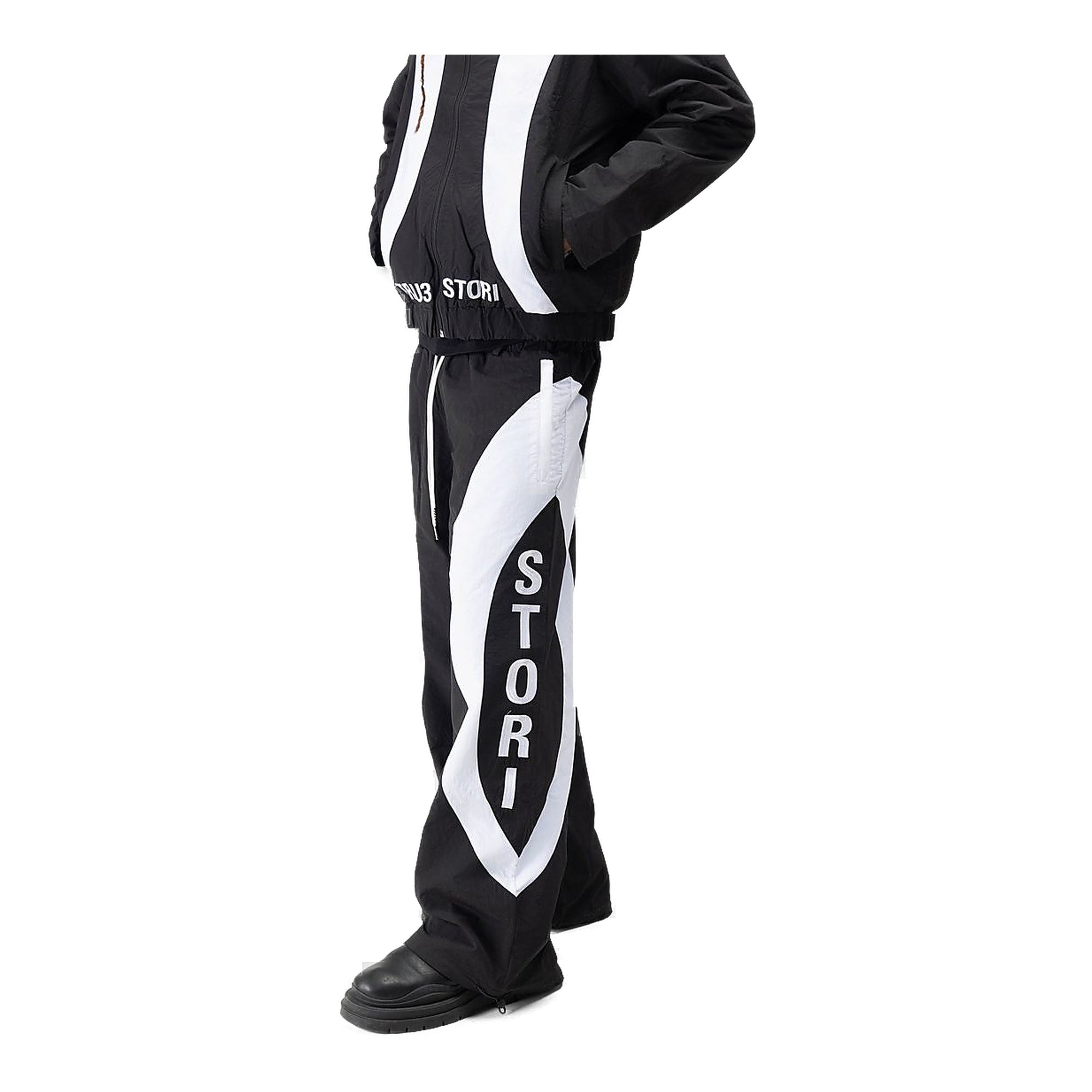 Tru3Stori Speedway Track Pants - Graphic