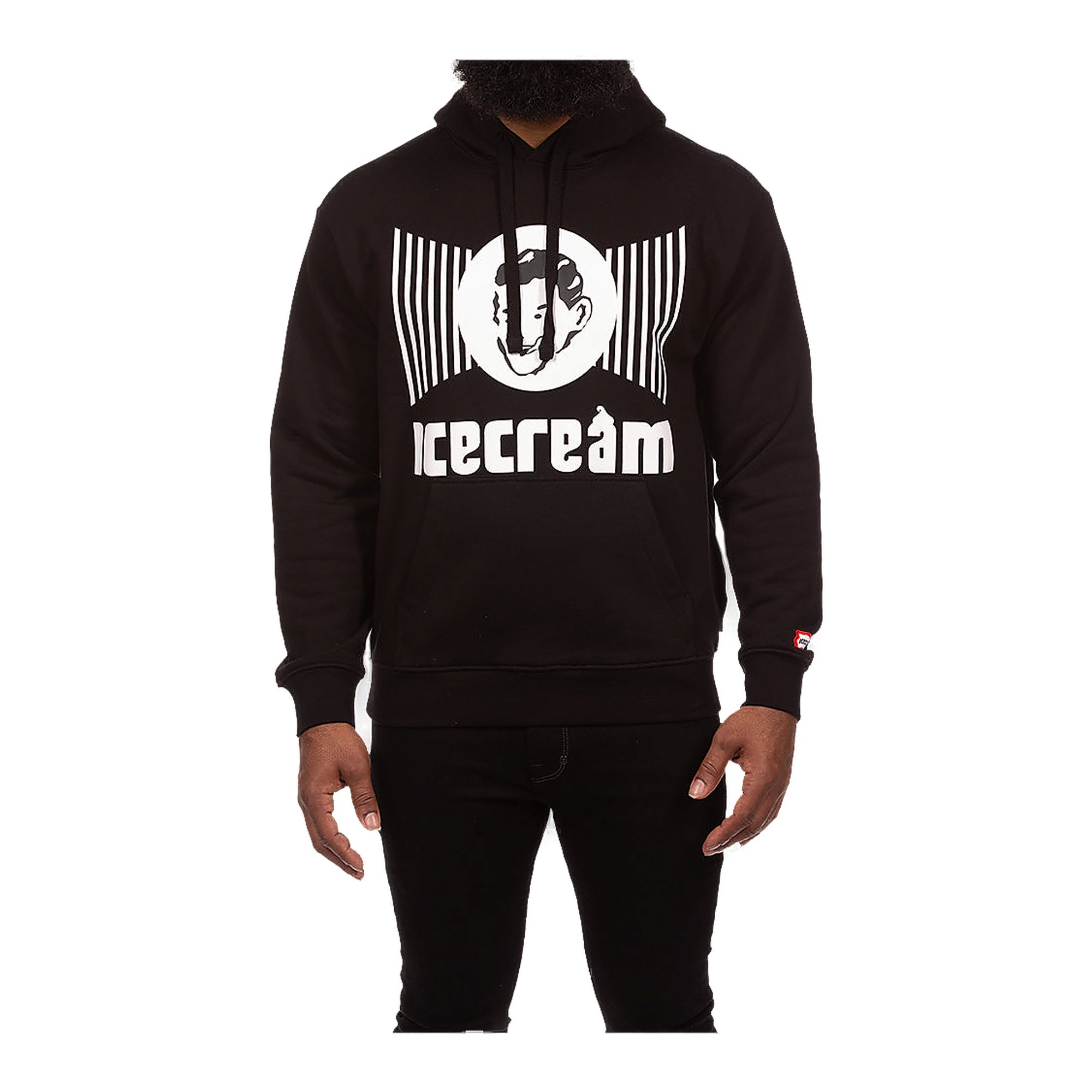 Ice Cream Coneman Hoodie - Black