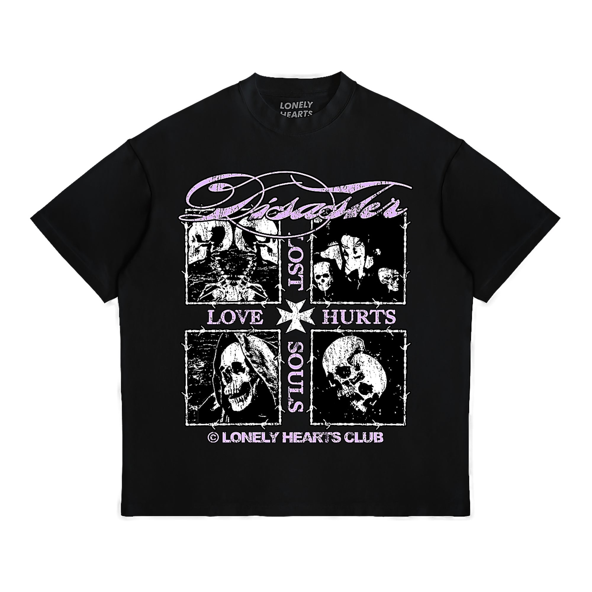 Lonely Hearts Love Hurts T-Shirt - Graphic