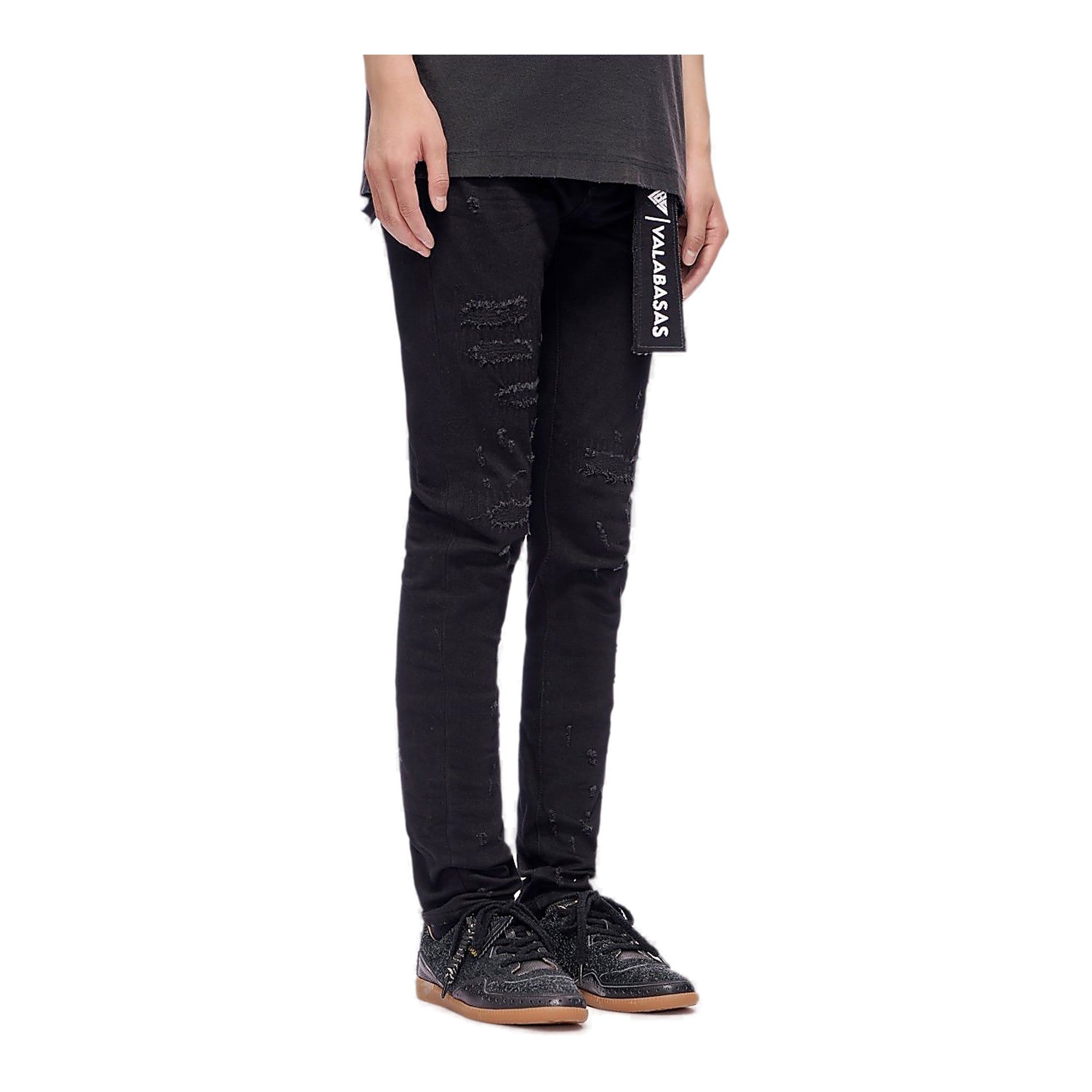 Valabasas Ilyas Jeans - Skinny Fit Jet Black