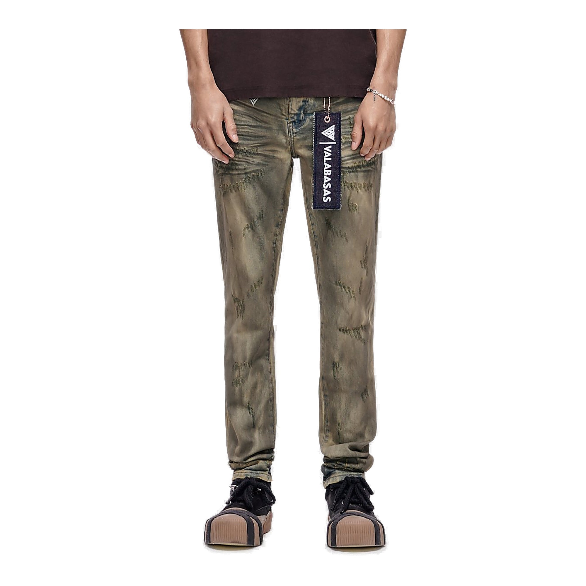 Valabasas Vintage Skinny Jeans - Distressed