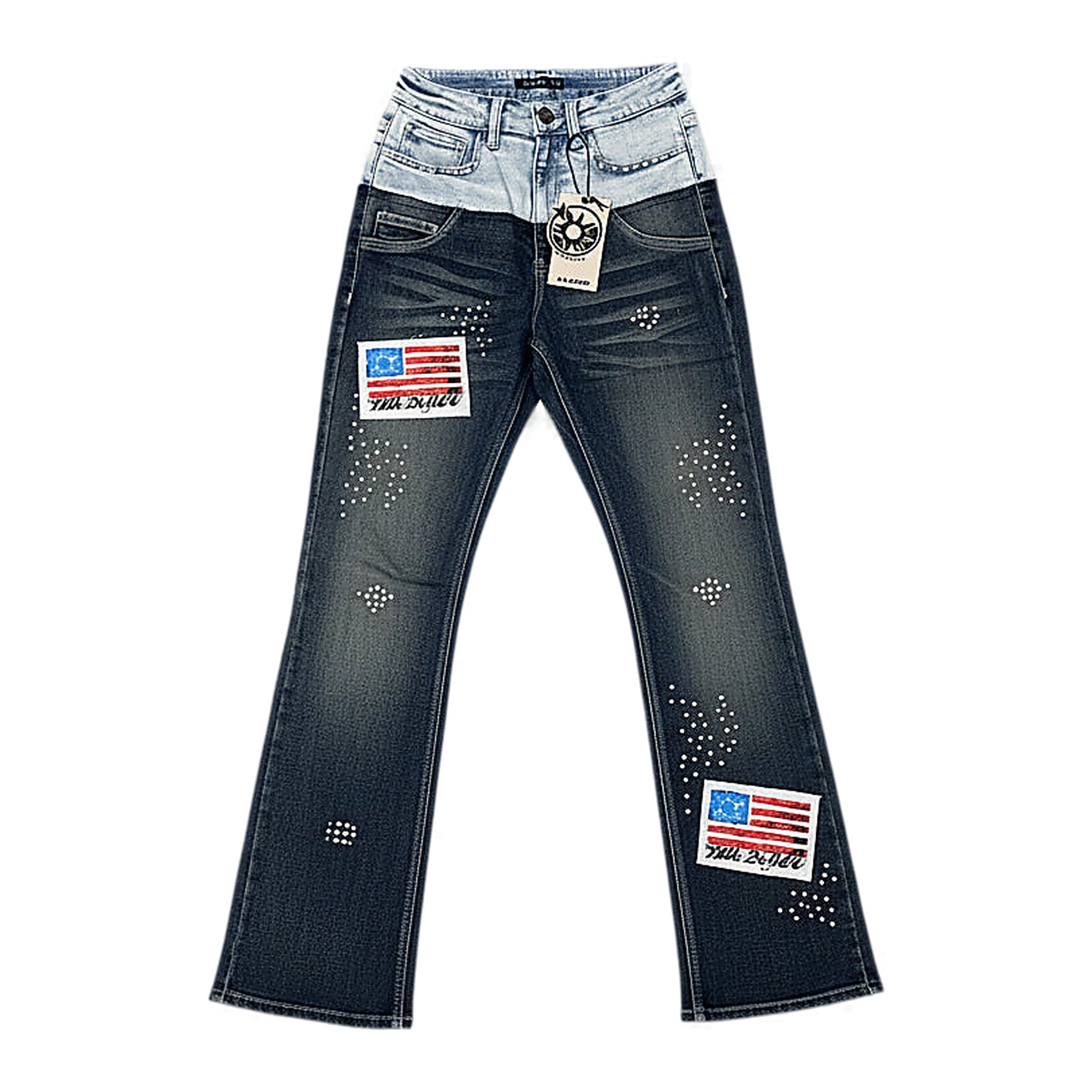 Elohm Flag Jeans - Distressed
