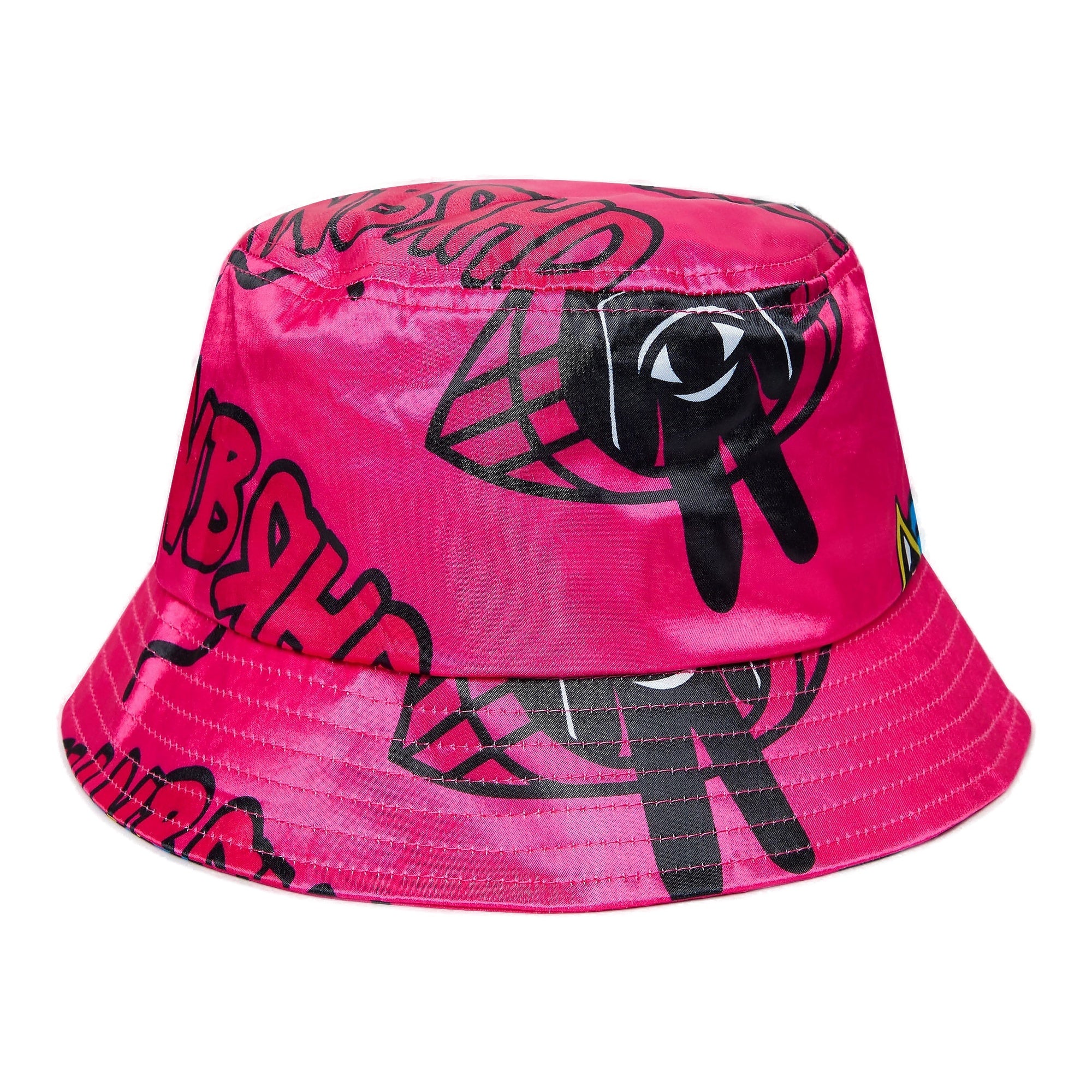 6Th Nbrhd Brush Bucket Hat - Pink