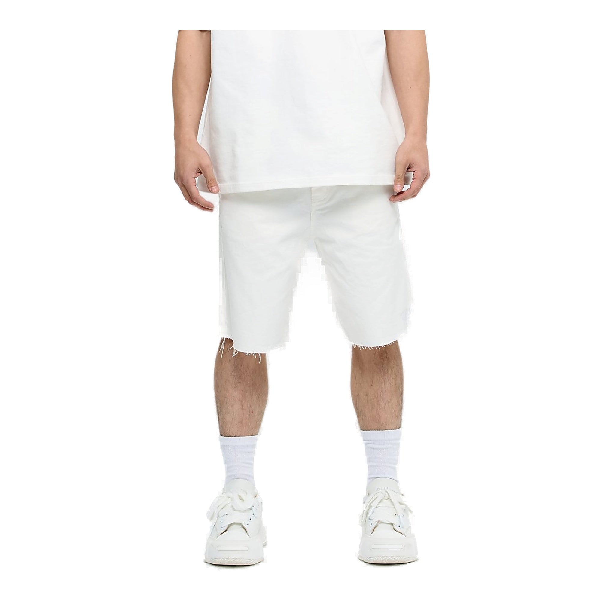 Valabasas Mr. Shorts White Men's Shorts - Solid White Color