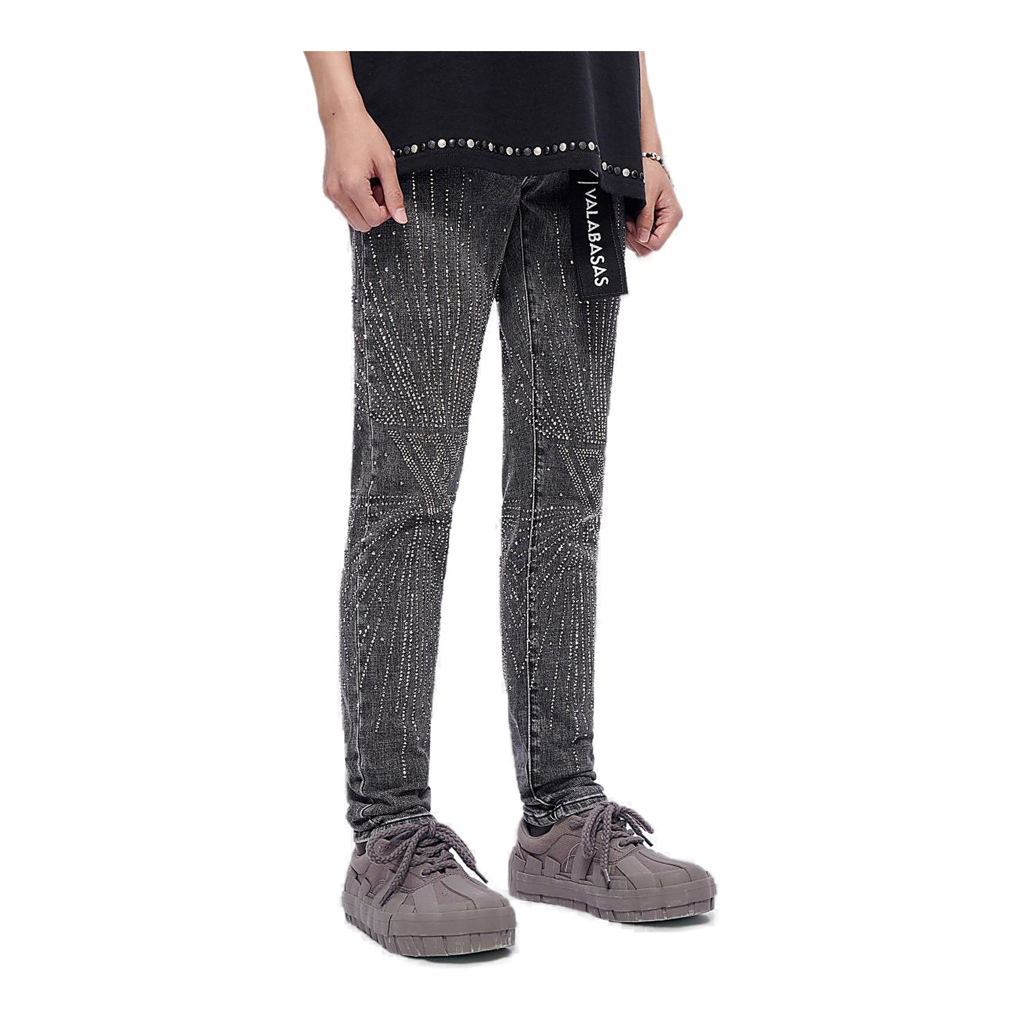 Valabasas Rhinestone Jeans - Skinny Fit