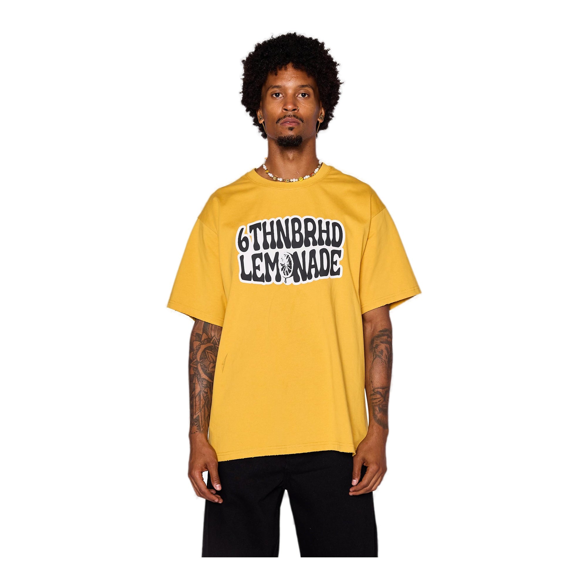 6Th Nbrhd Lemonhead Men's T-Shirt - Yellow