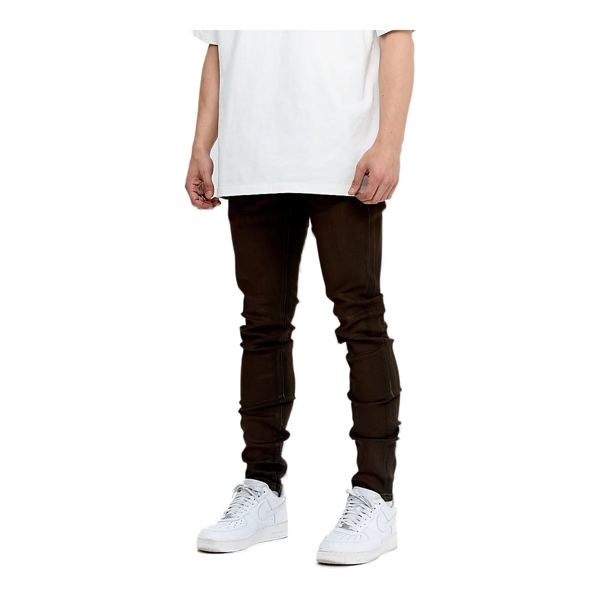 Valabasas Waxed Jeans - Skinny Fit