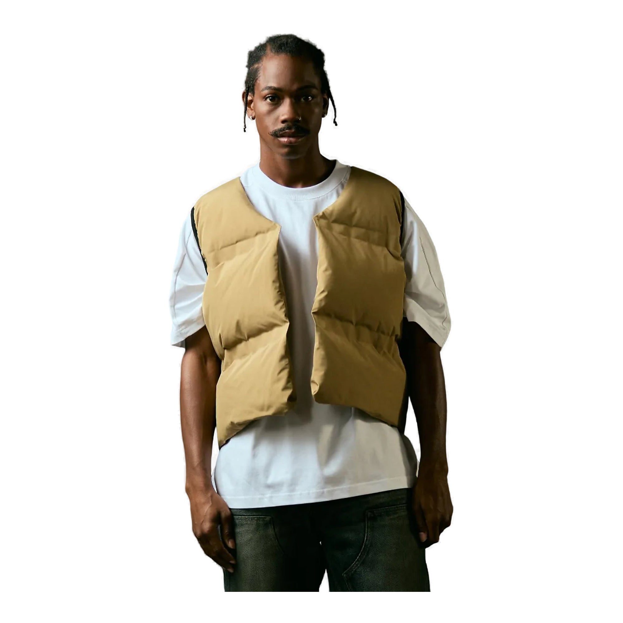Silnt Chptrs Boxy Vest - Cropped