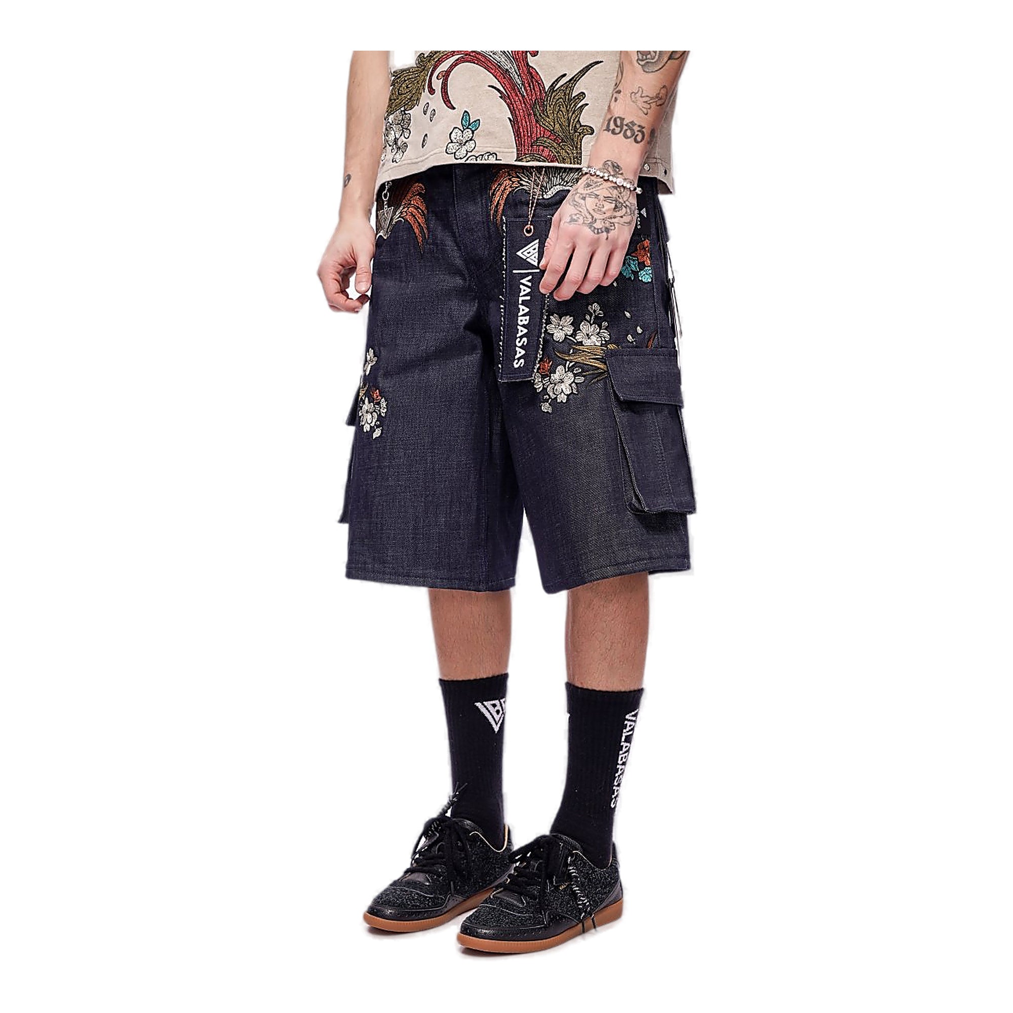 Valabasas Graviku Shorts - Embroidered