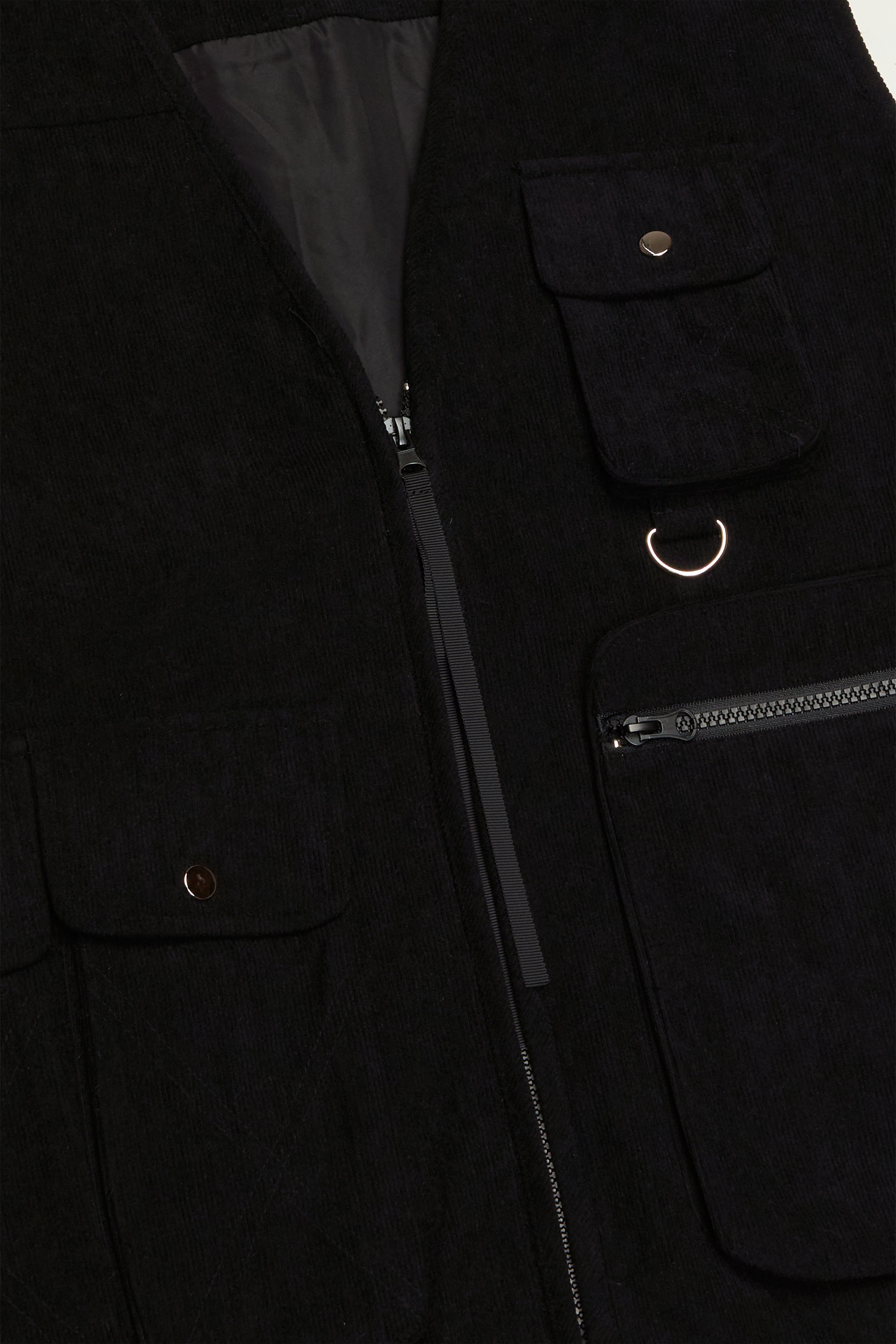 Silnt Chptrs "Sergeant" Men's Vest - Black