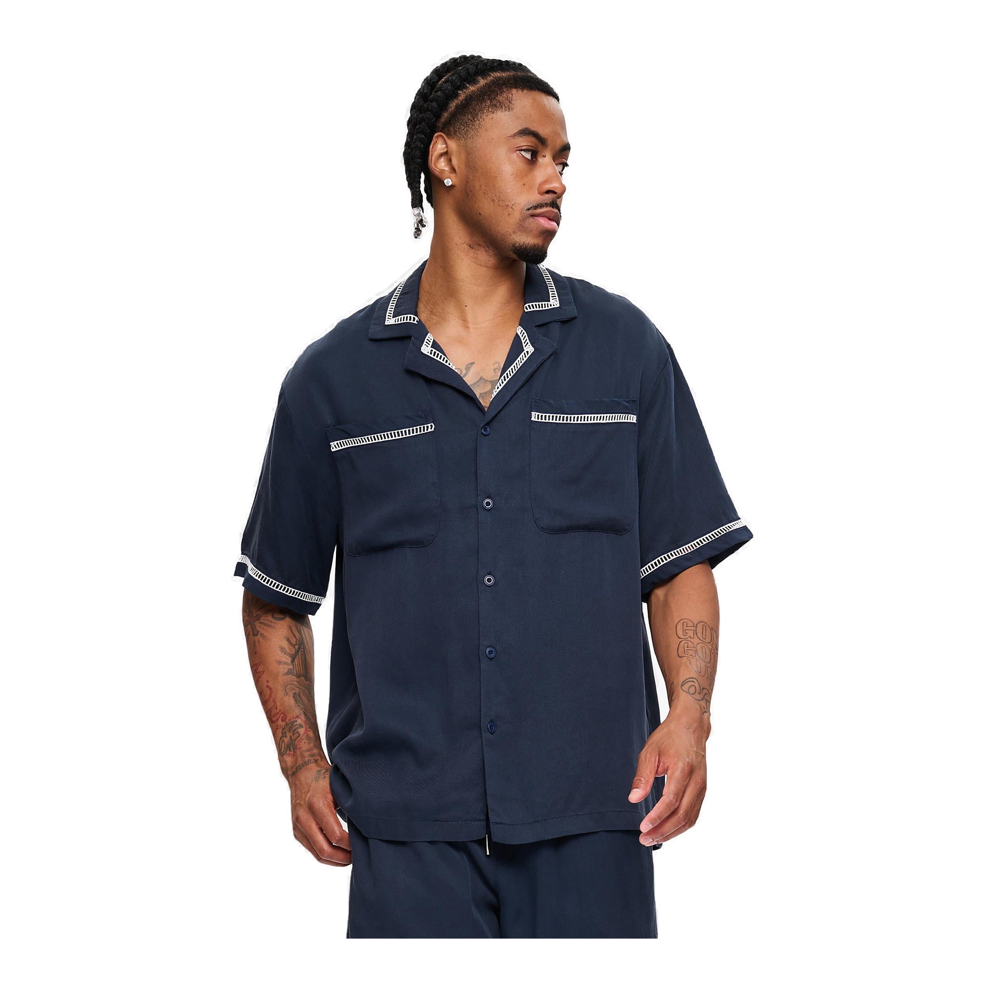 Silnt Chptrs Ladder Shirt - Embroidered