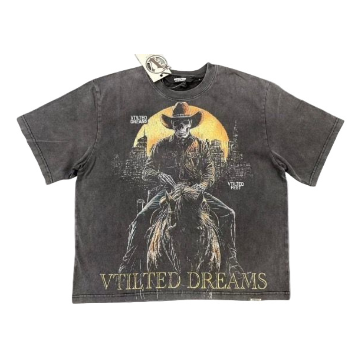 Vtilited "Cowboy" T-Shirt - Worn Wash