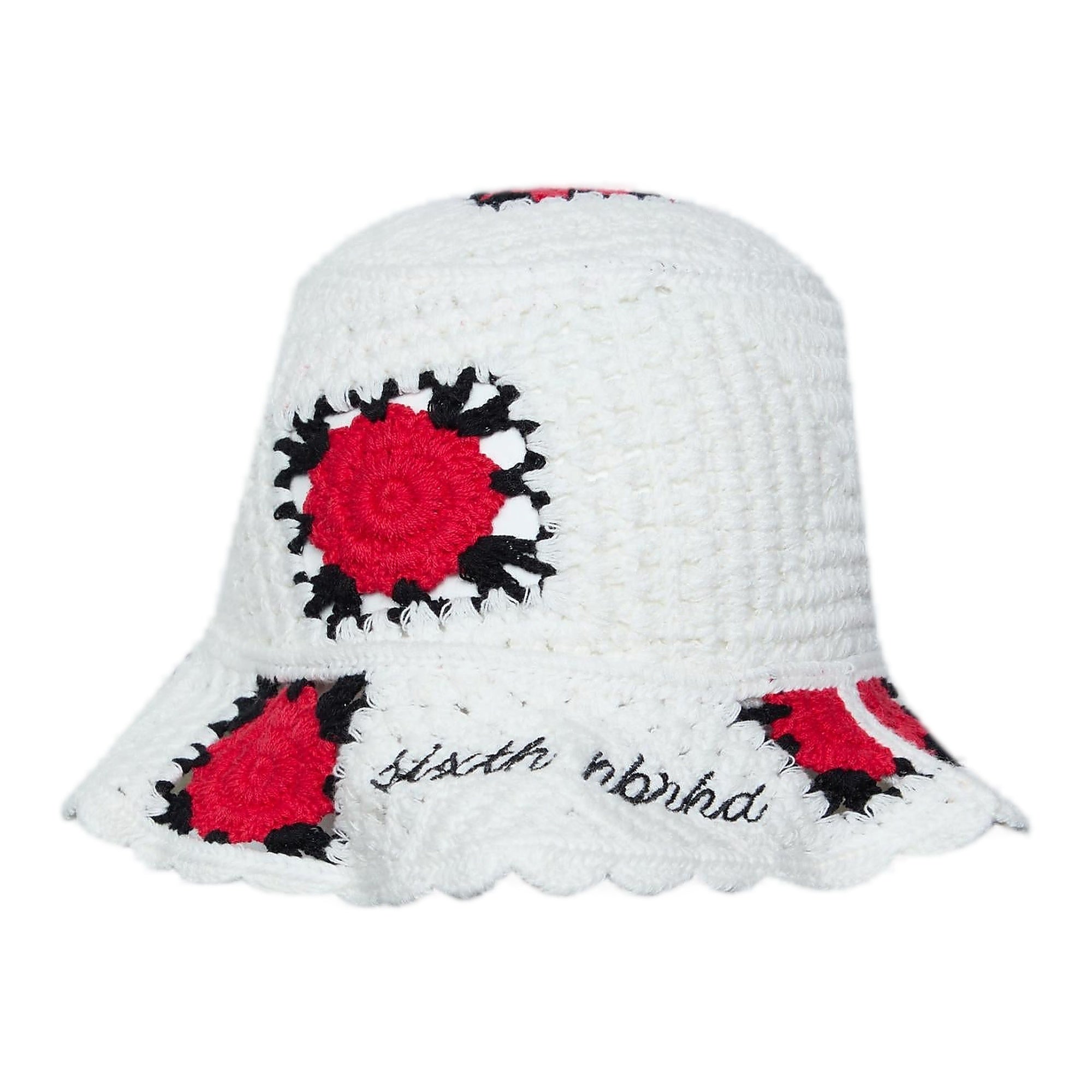 6Th Nbrhd Livin Men's Bucket Hat - White