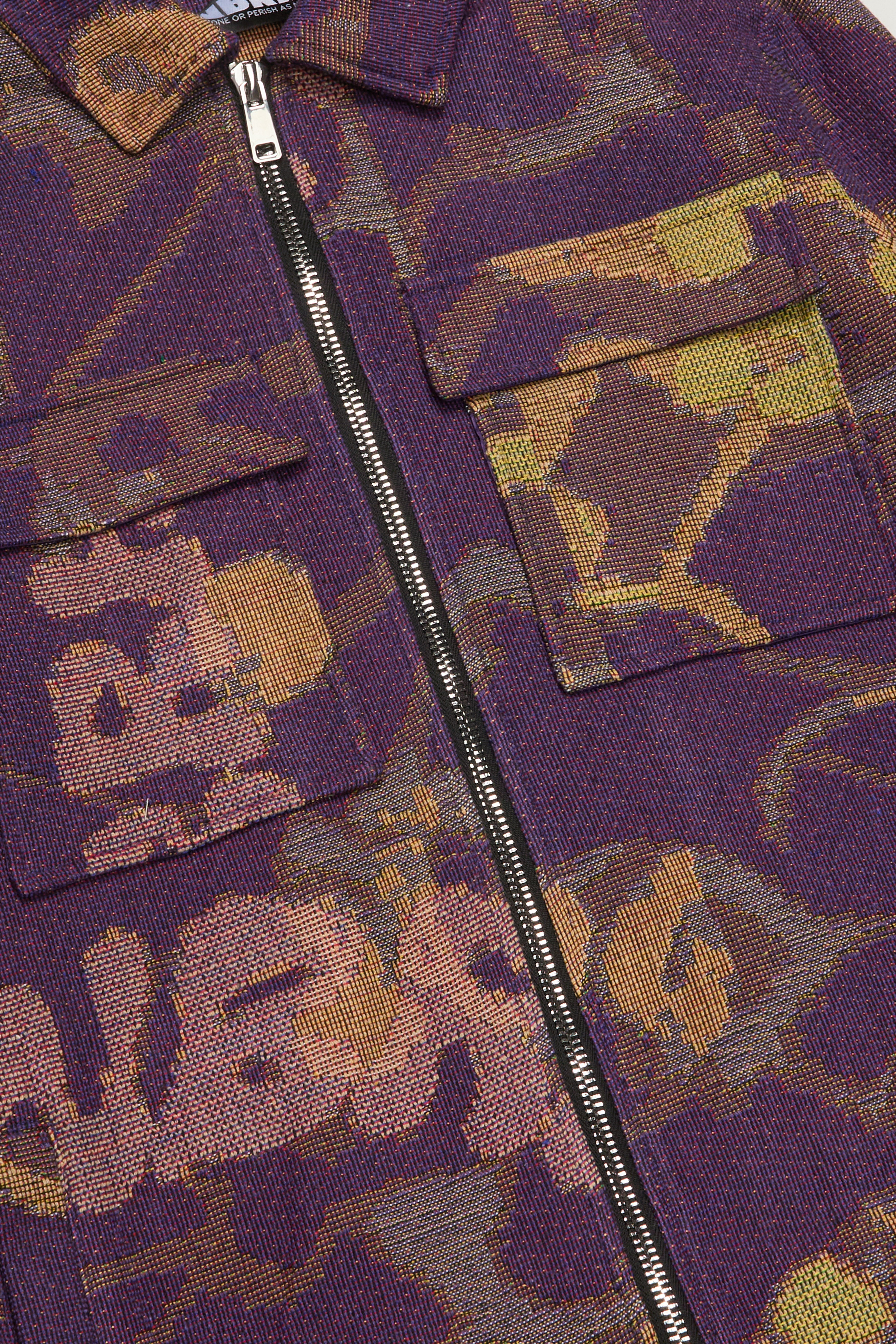 6Th Nbrhd Vines Men's Jacket - Purple