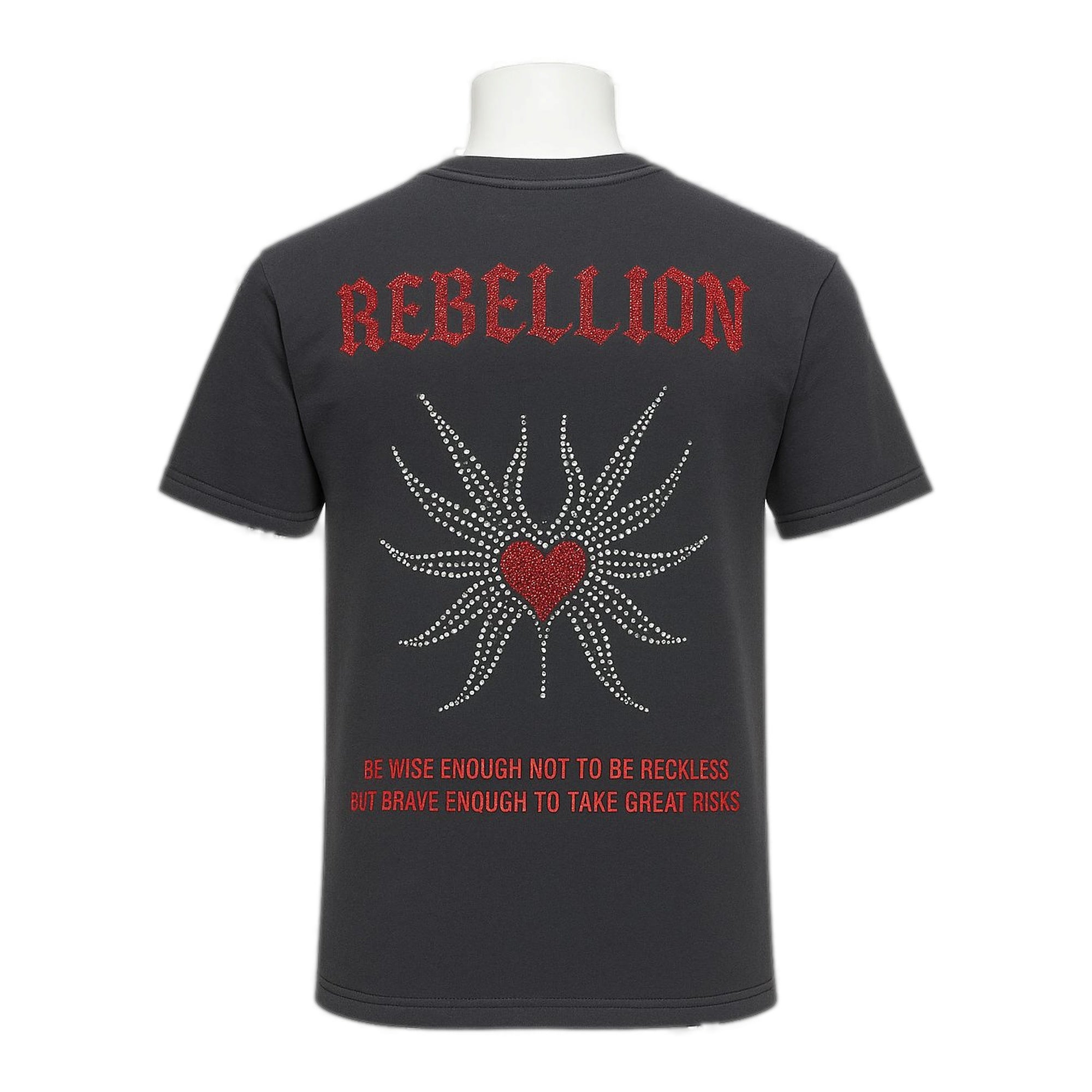 Reelistik Rebellion Diamond Rhinestone T-Shirt