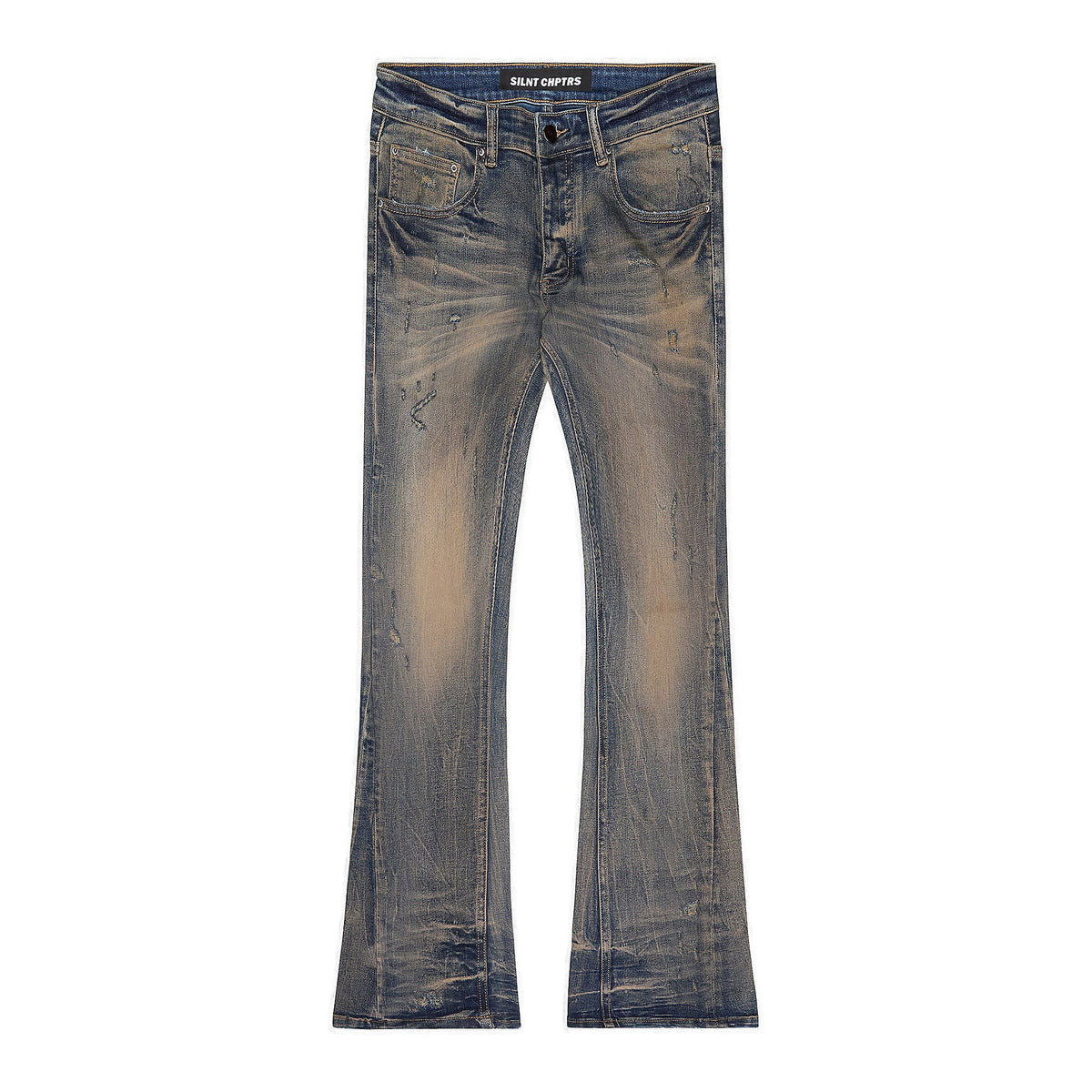 Silnt Chptrs Avenue Jeans - Stacked Fit Vintage Wash