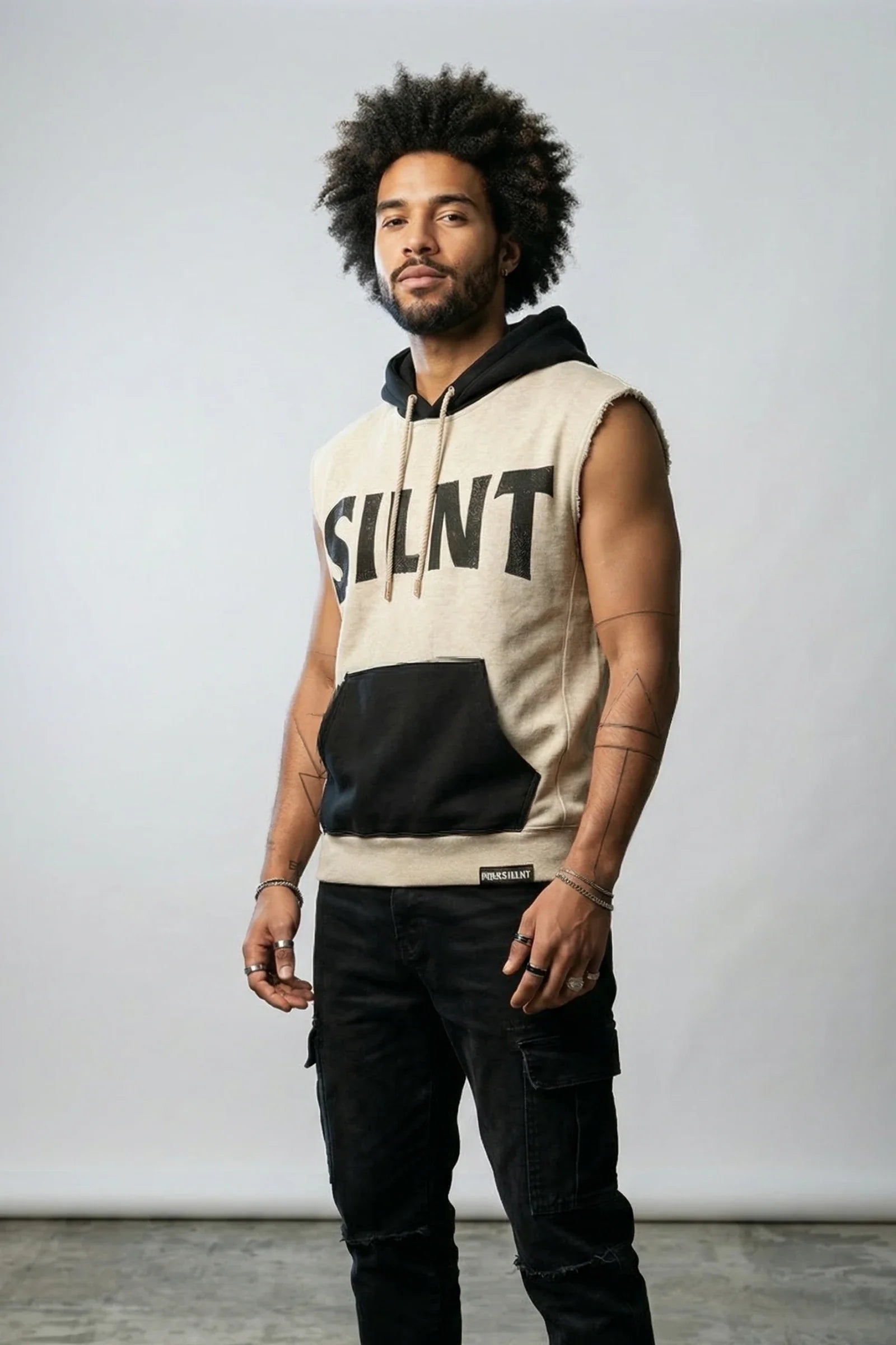Silnt Chptrs Rocky Hoodie - Sleeveless