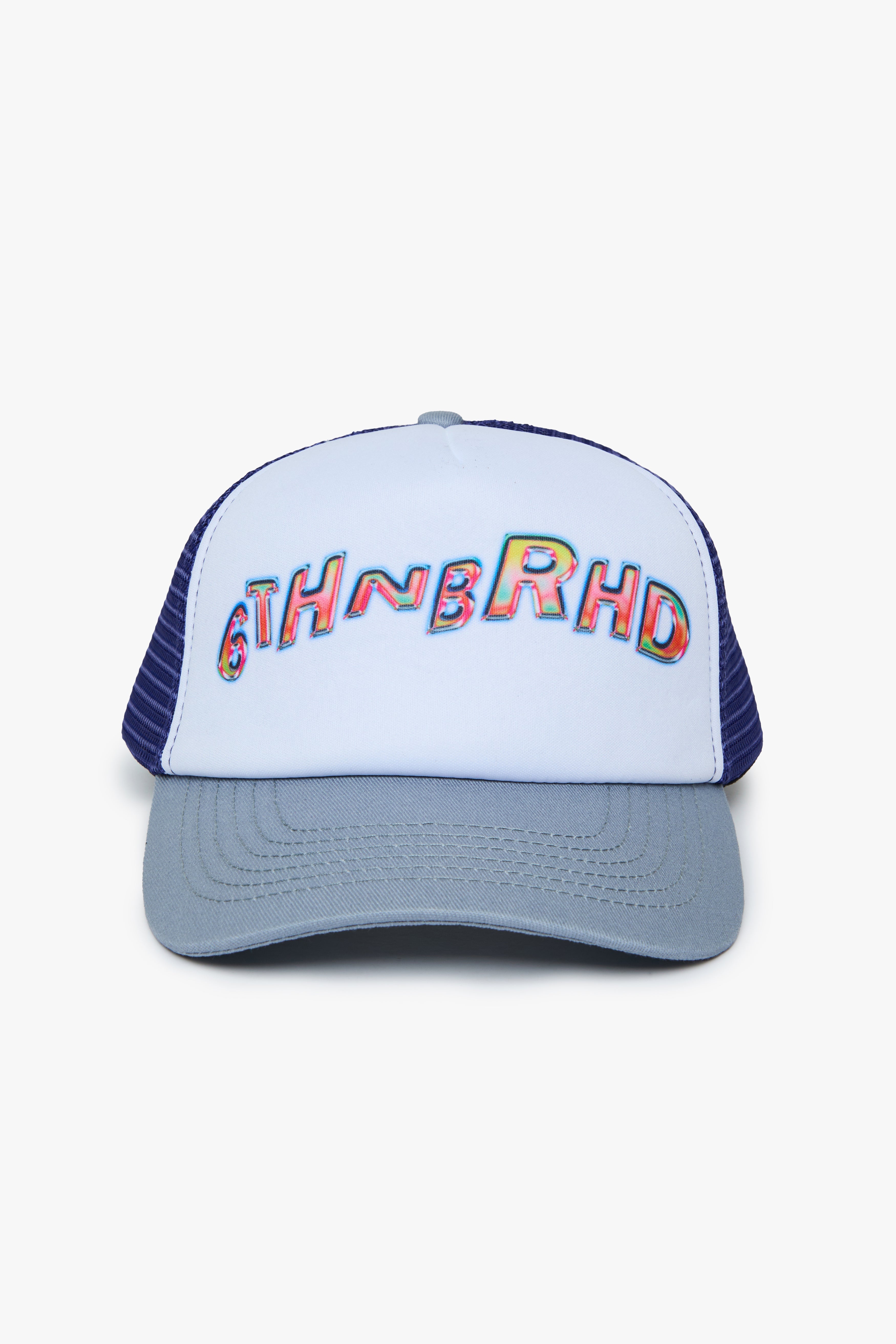 6Thneighborhood Gradient Logo Snapback Hat - Structured