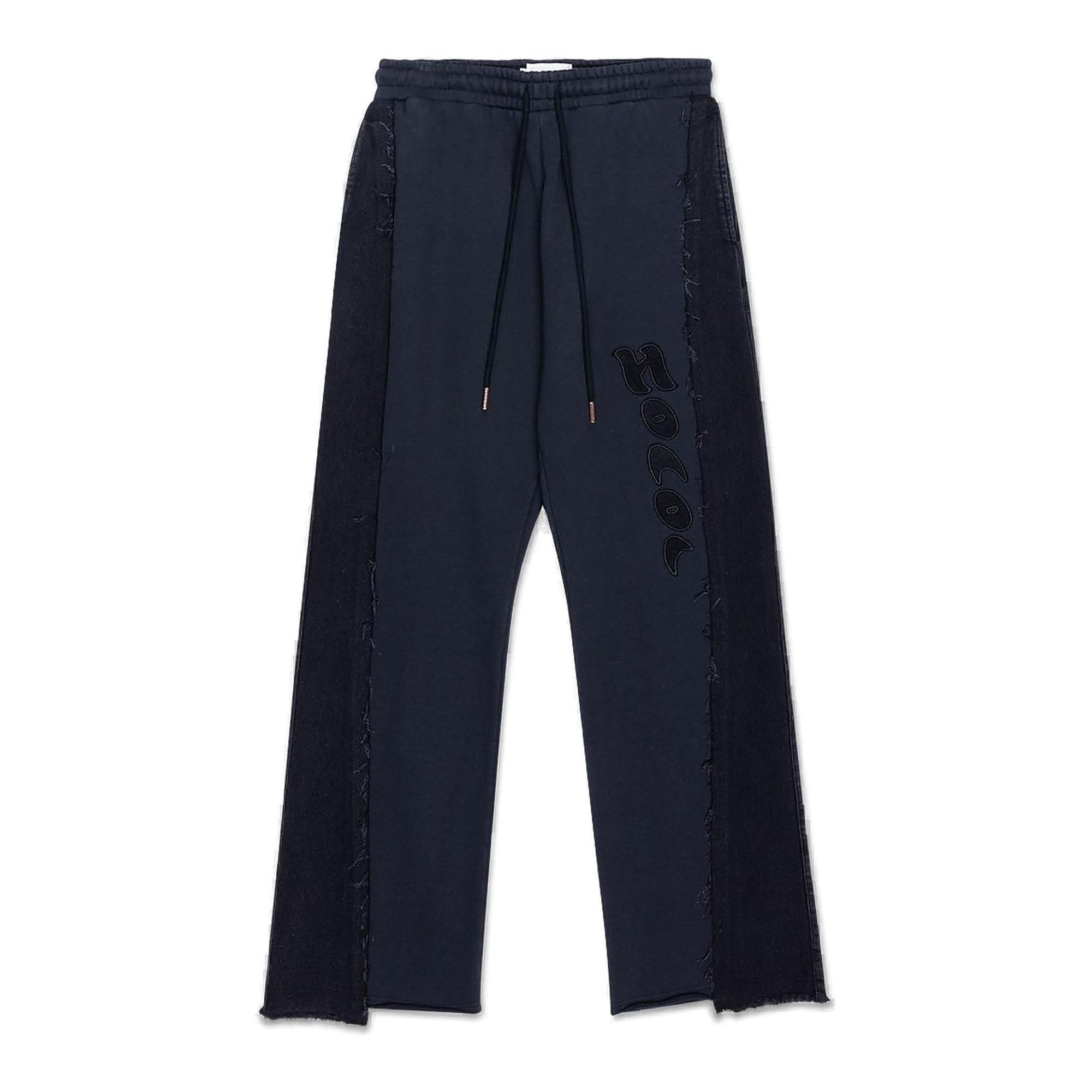 Honor The Gift Two-Tone Denim Jogger Pants - Black