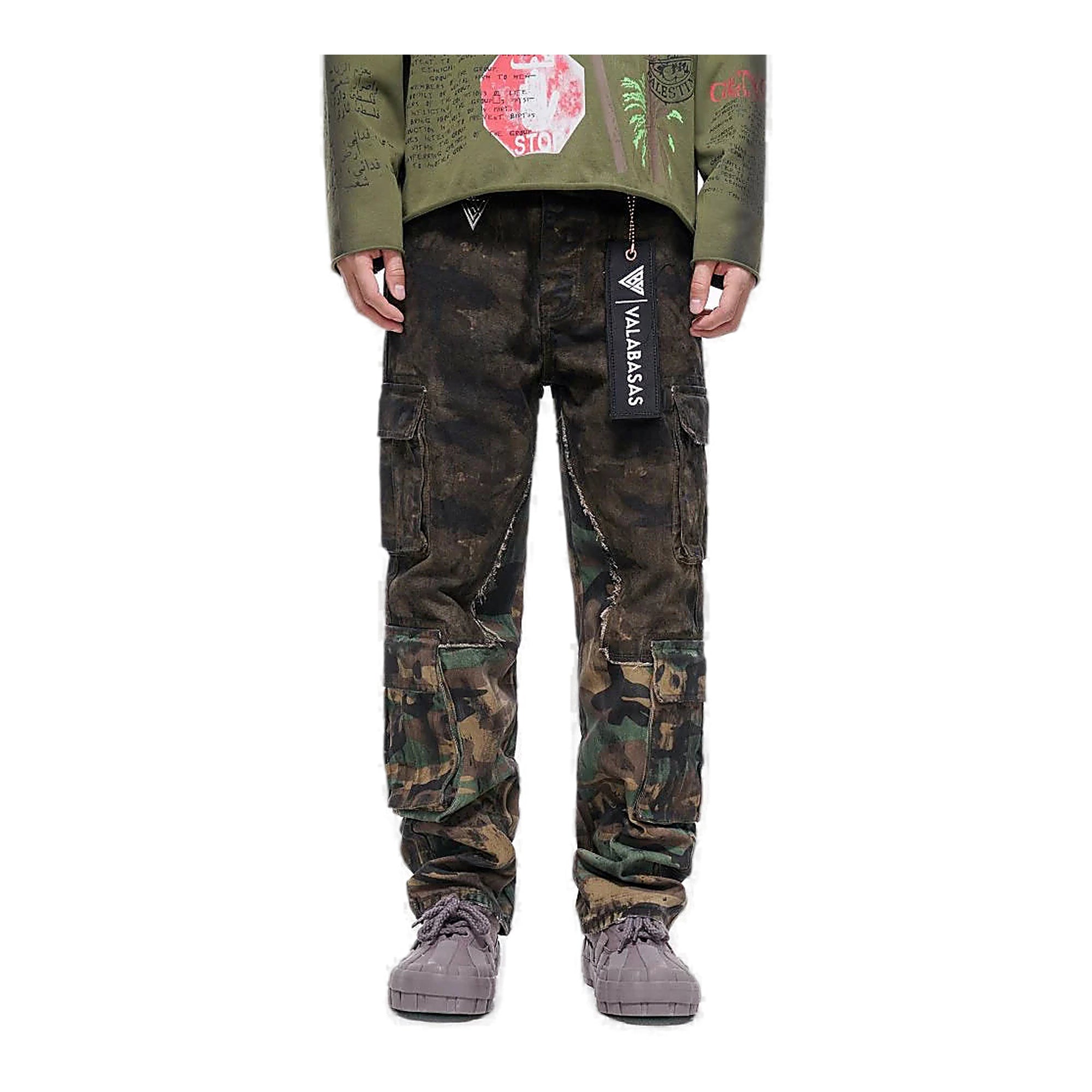 Valabasas Camo Cargo Pants - Camouflage Pattern