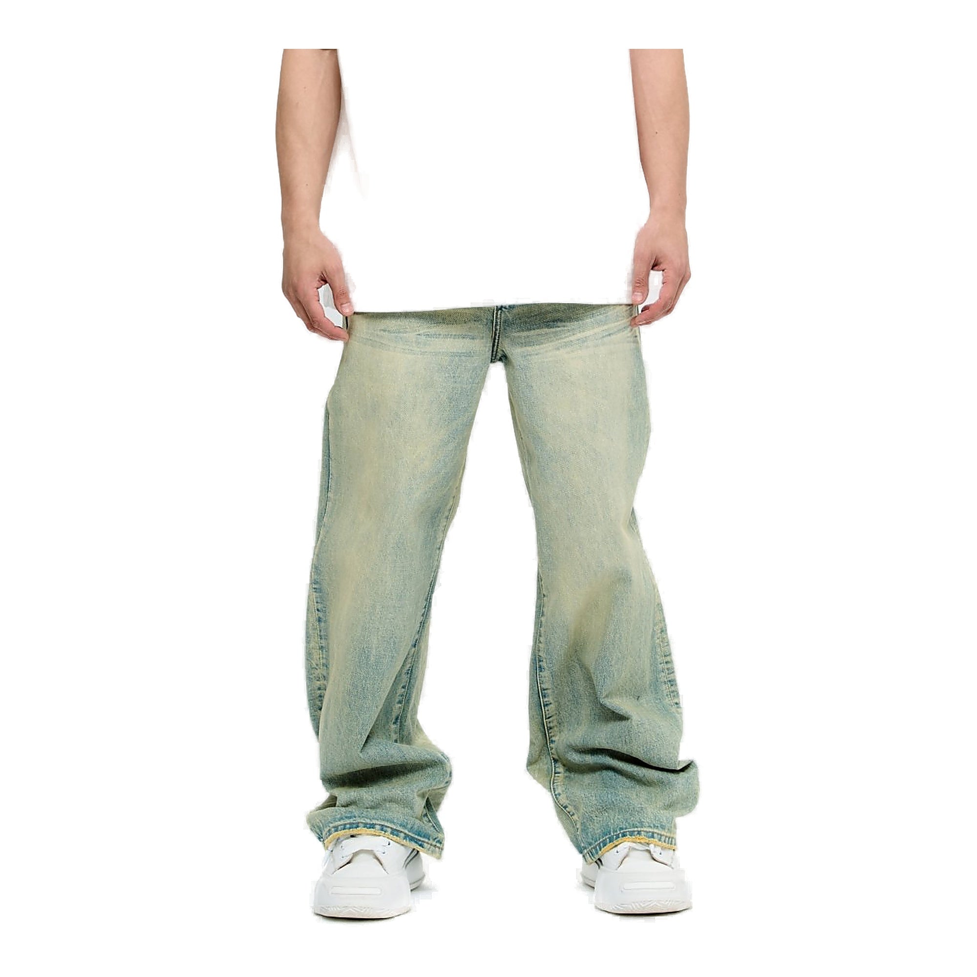 Valabasas Mr. Baggy Vintage Wash Men's Jeans - Light Wash