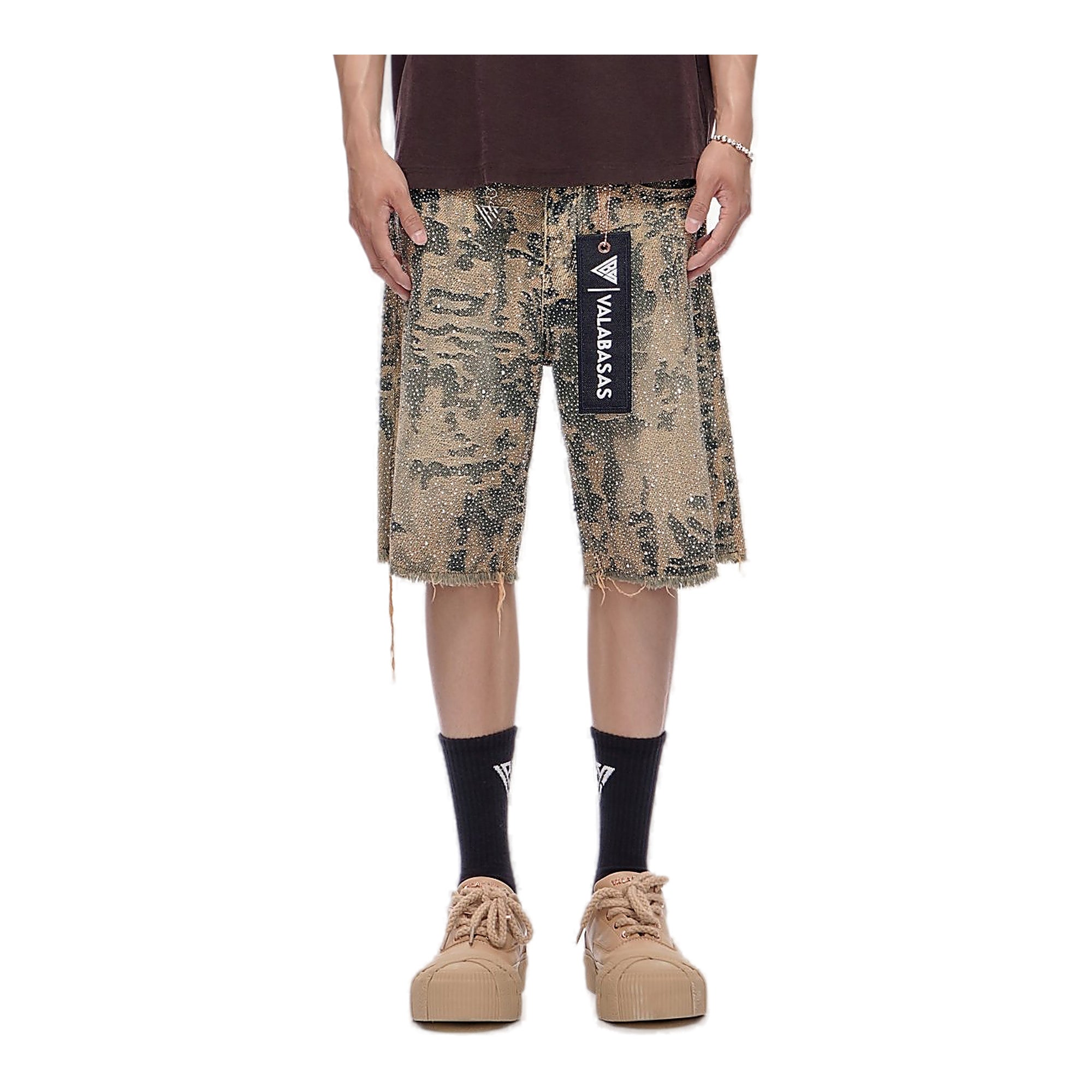Valabasas Camo Shorts - Dirty Wash