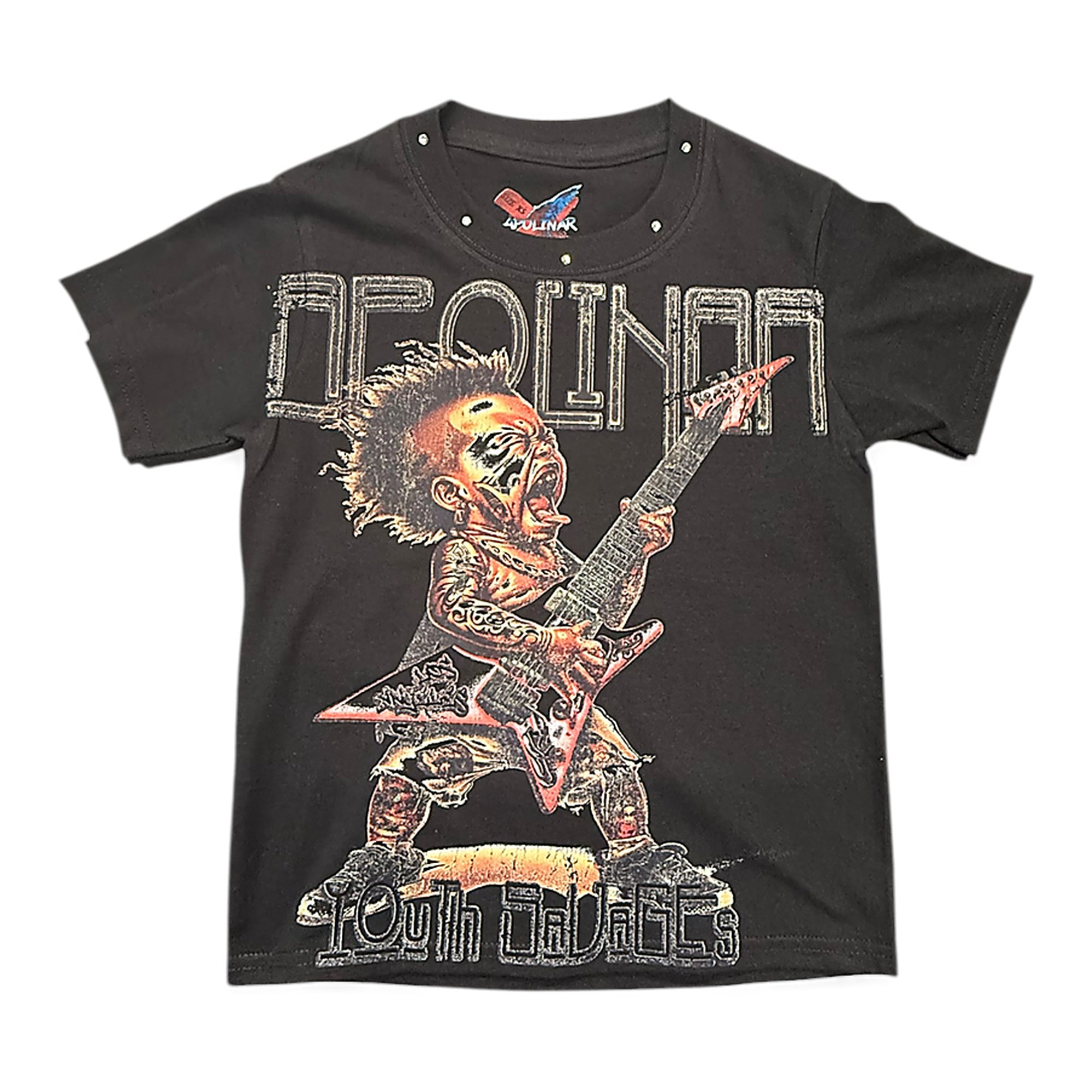 Apolinar Savage Kids T-Shirt - Graphic Black