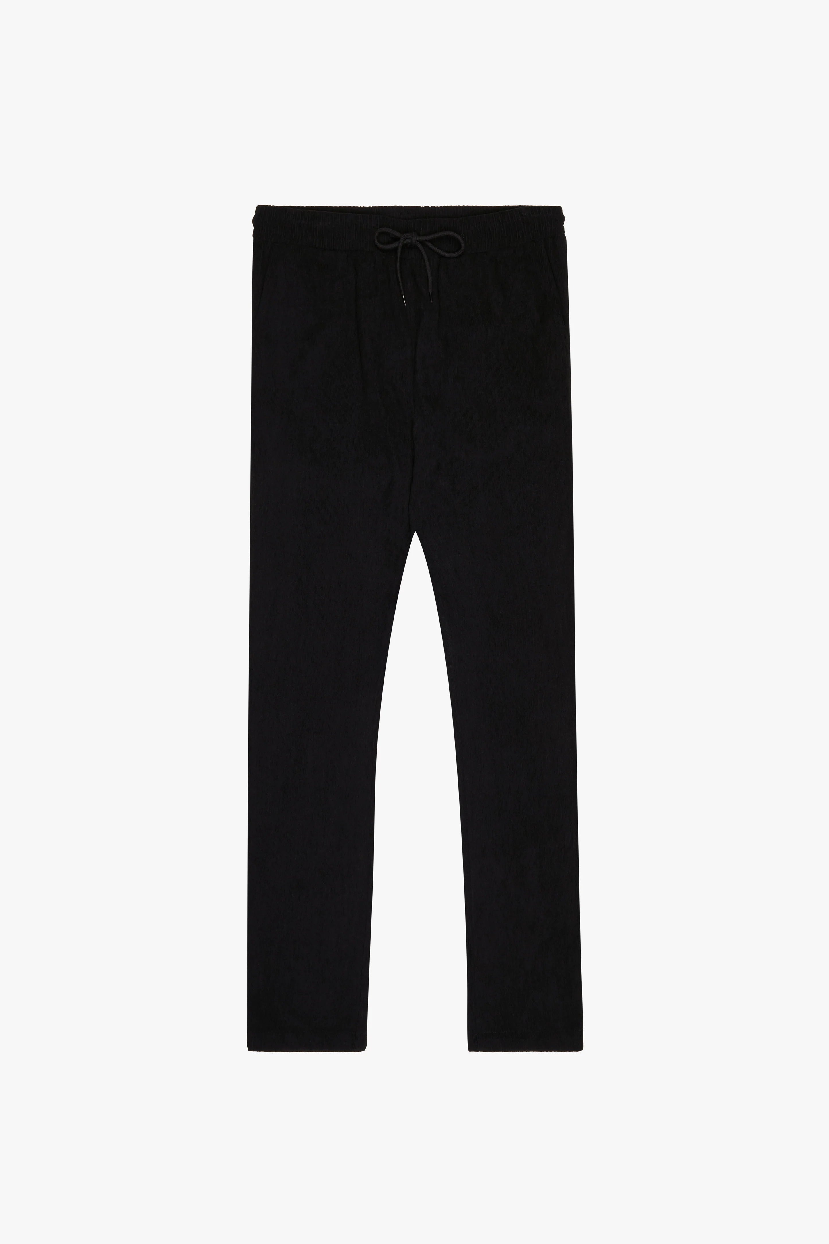 "HOUSTON" CORDUROY PANTS BLACK